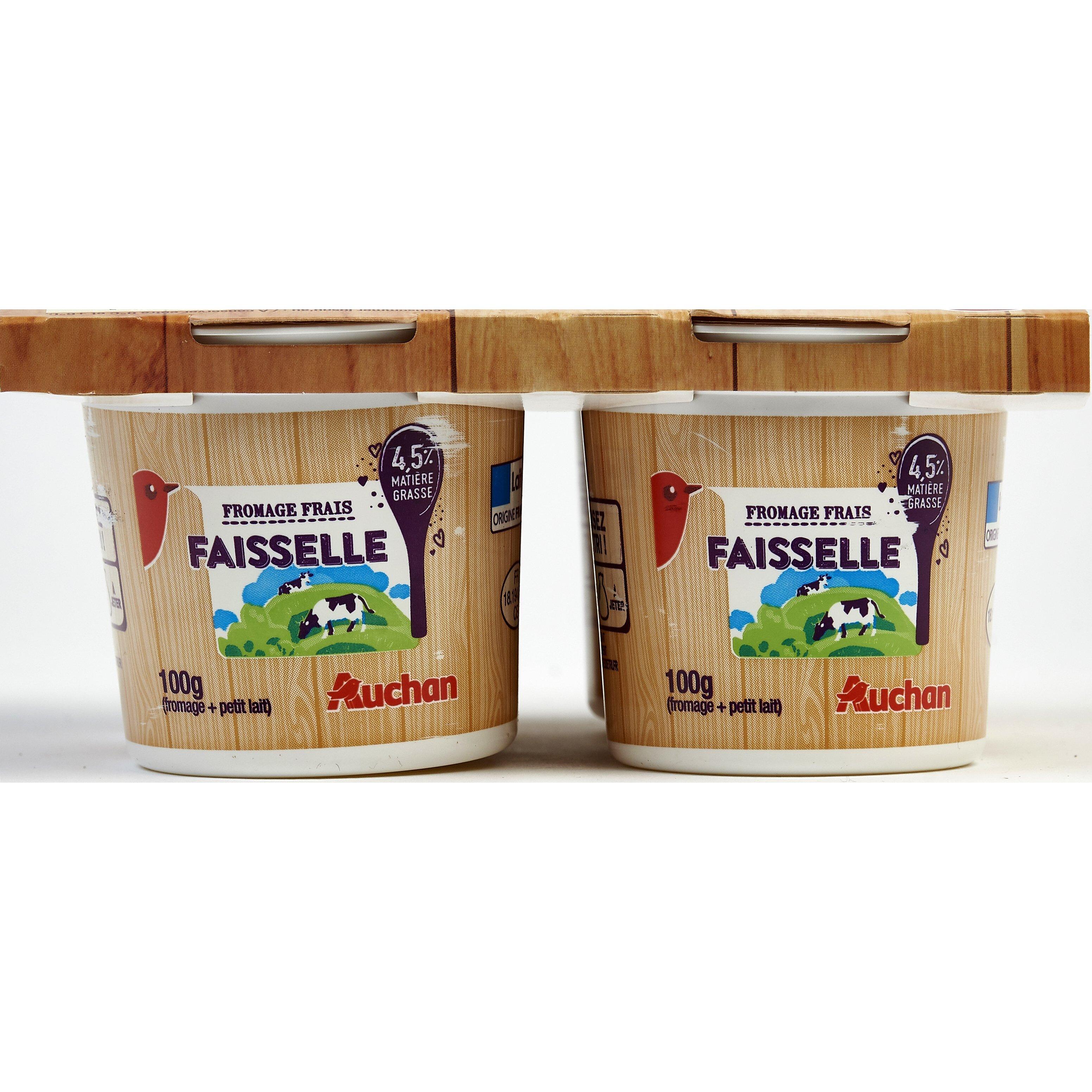 Faisselle - Carrefour - 500 g (fromage frais + petit lait d'égouttage)