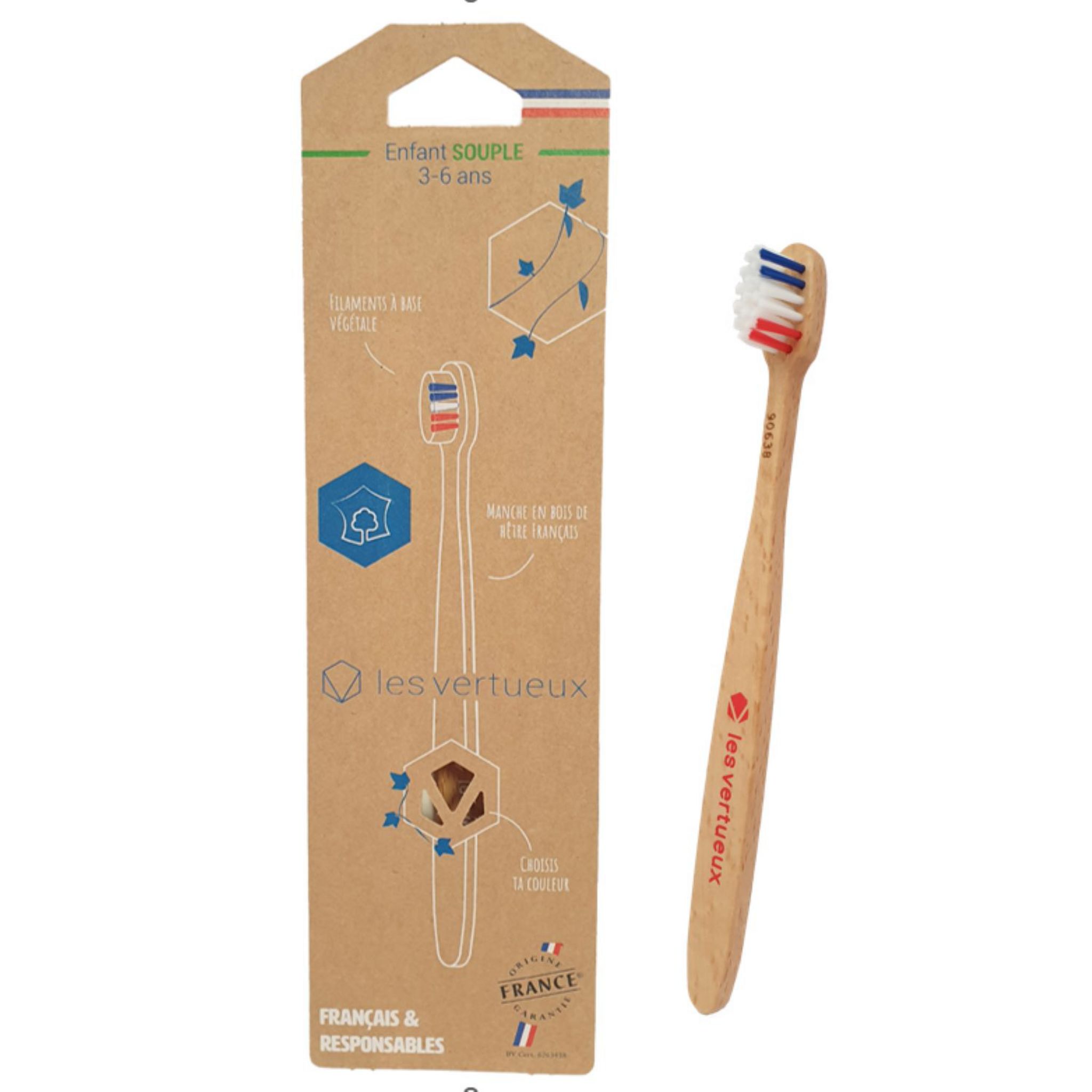 Brosse à dents souple pour enfants 6-12 ans Elmex