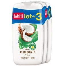 TAHITI Gel douche vitalisant coco au monoï de Tahiti 3x250ml