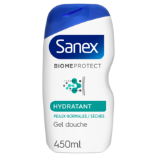 SANEX Gel douche biome protect hydratant peaux normales sèches 450ml