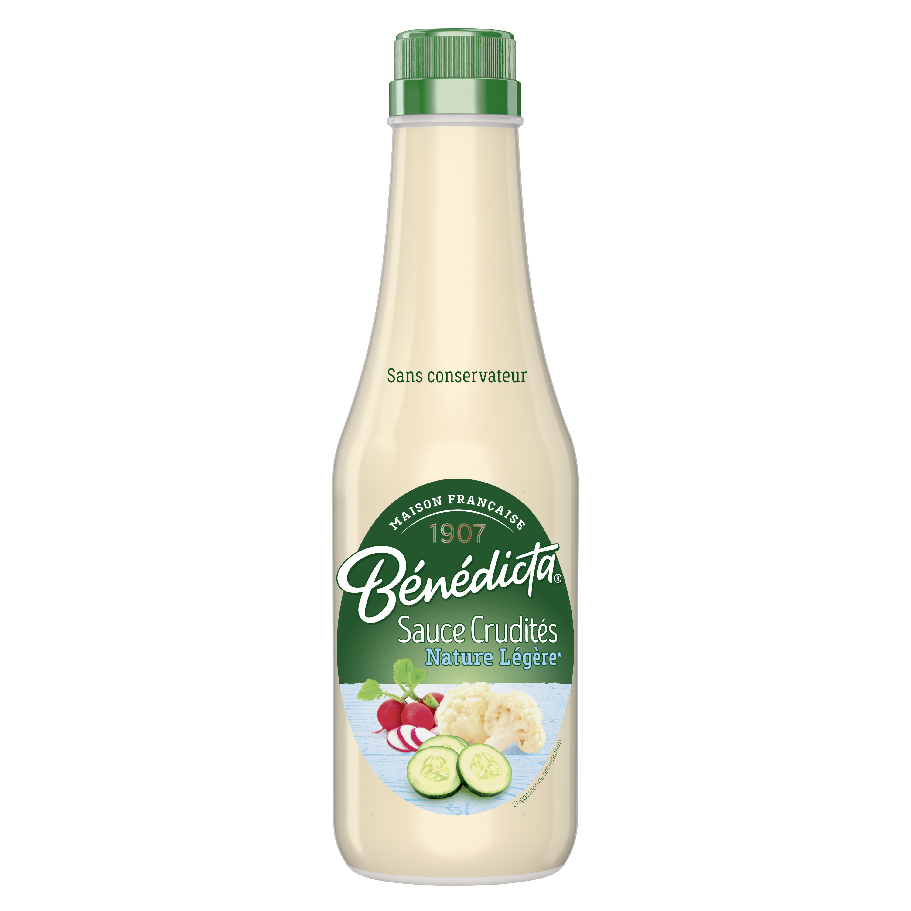 BENEDICTA Sauce crudités nature 290g pas cher 