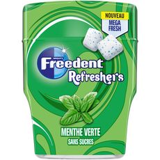 FREEDENT Refreshers Chewing-gum sans sucres menthe verte 67g