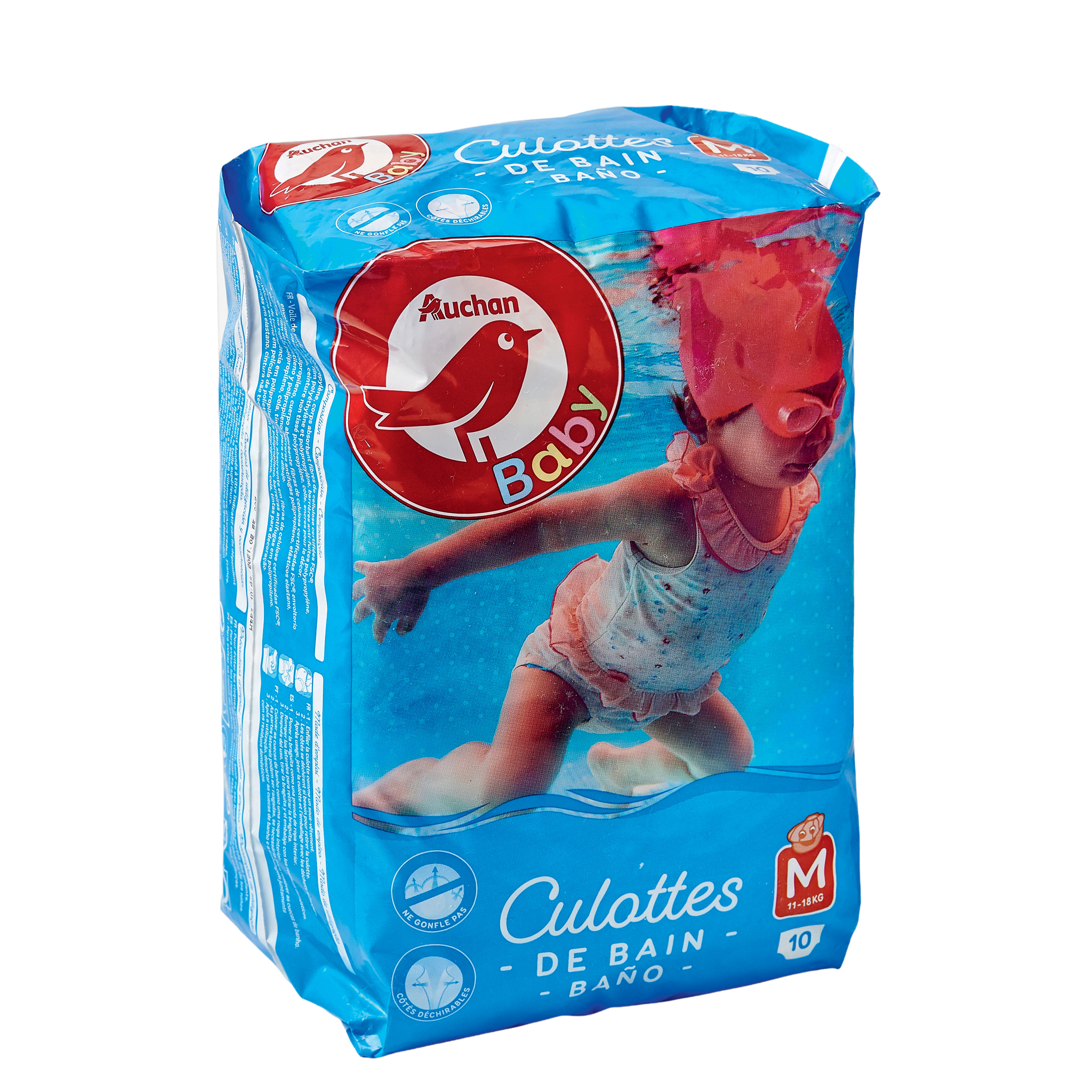 Couche de piscine jetable HUGGIES Little Swimmers, taille 5-6, lot de 11  dory - Little Swimmers