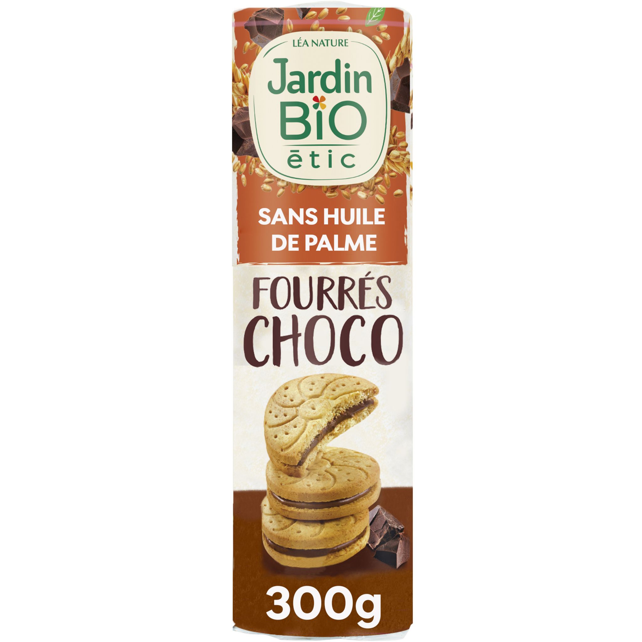 AUCHAN Biscuit fourré au chocolat sachets individuels 16 biscuits 300g pas  cher 