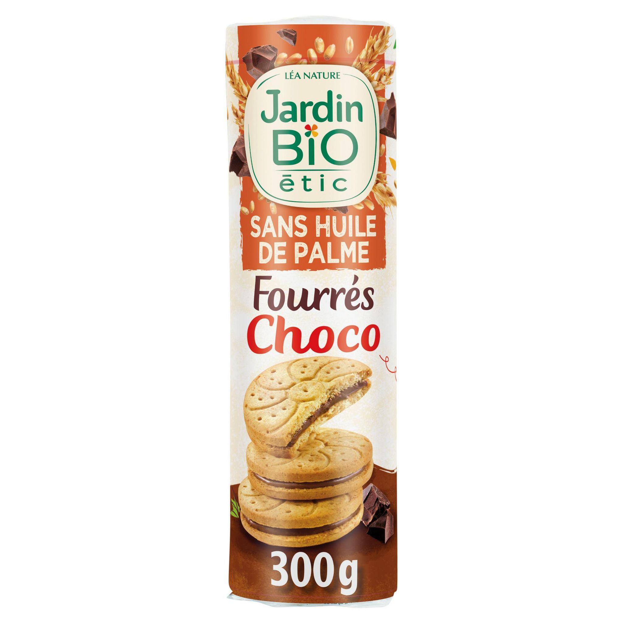 AUCHAN Biscuit fourré au chocolat sachets individuels 16 biscuits 300g pas  cher 