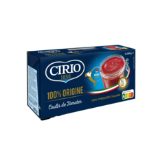 CIRIO Coulis de tomates lot de 3 3x200g
