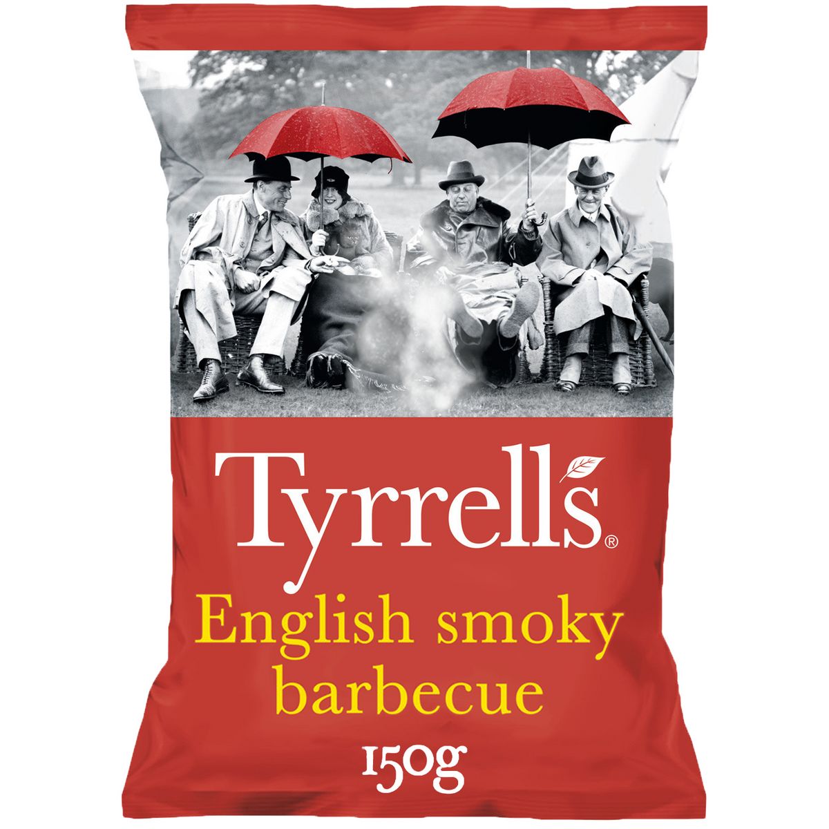 TYRRELL'S Chips saveur barbecue fumé 150g