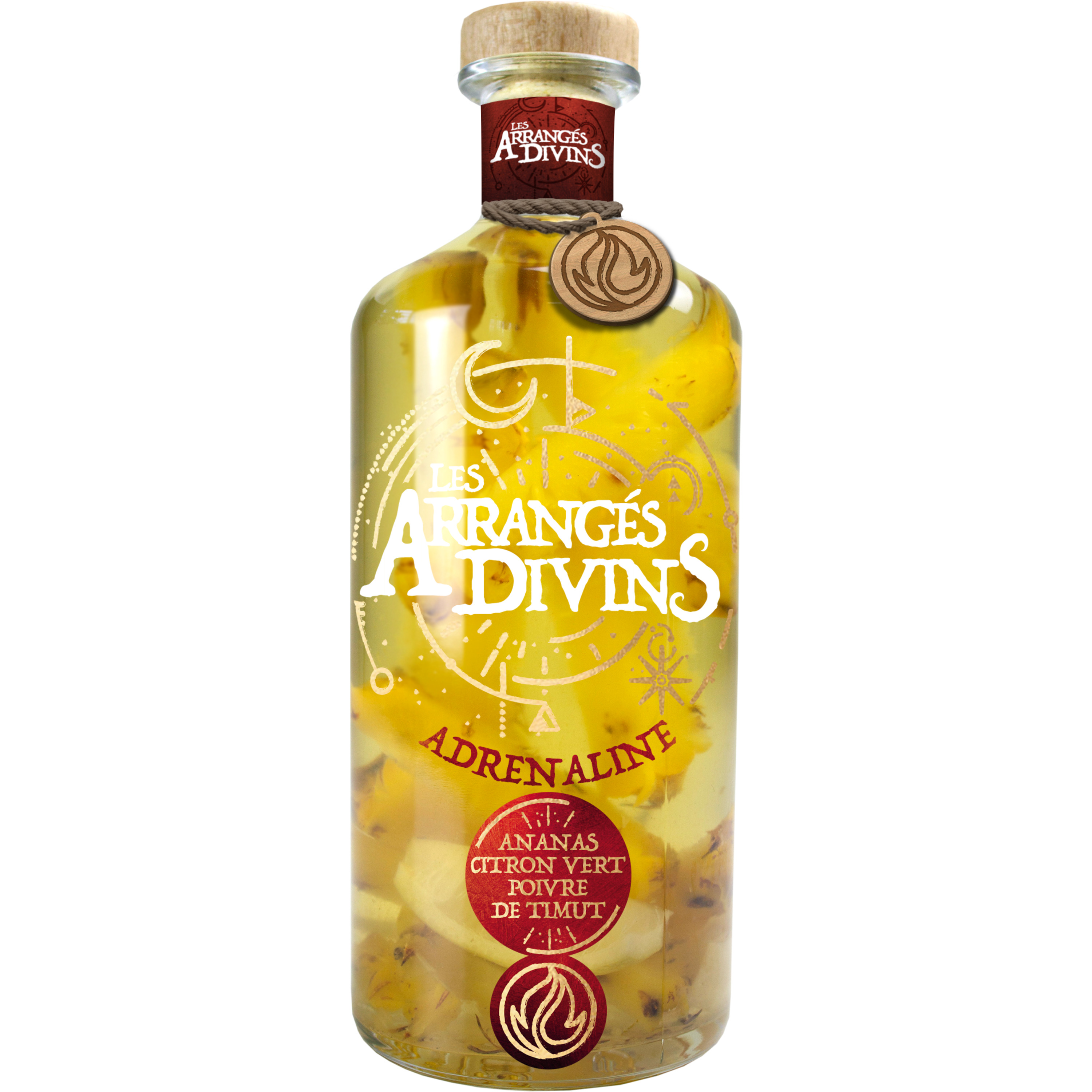 1 bouteille de Rhum infusé Ananas 50 cl