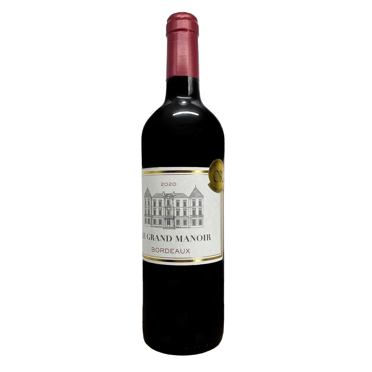Vin rouge AOP Bordeaux Le Grand Manoir 2020 75cl