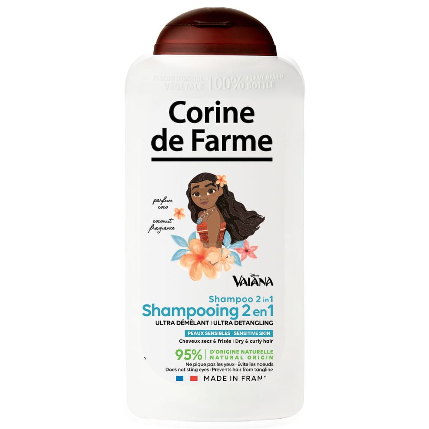 Corine De Farme Enfant Shampooing Nutrition 2en1 Ultra Démêlant 250 ml