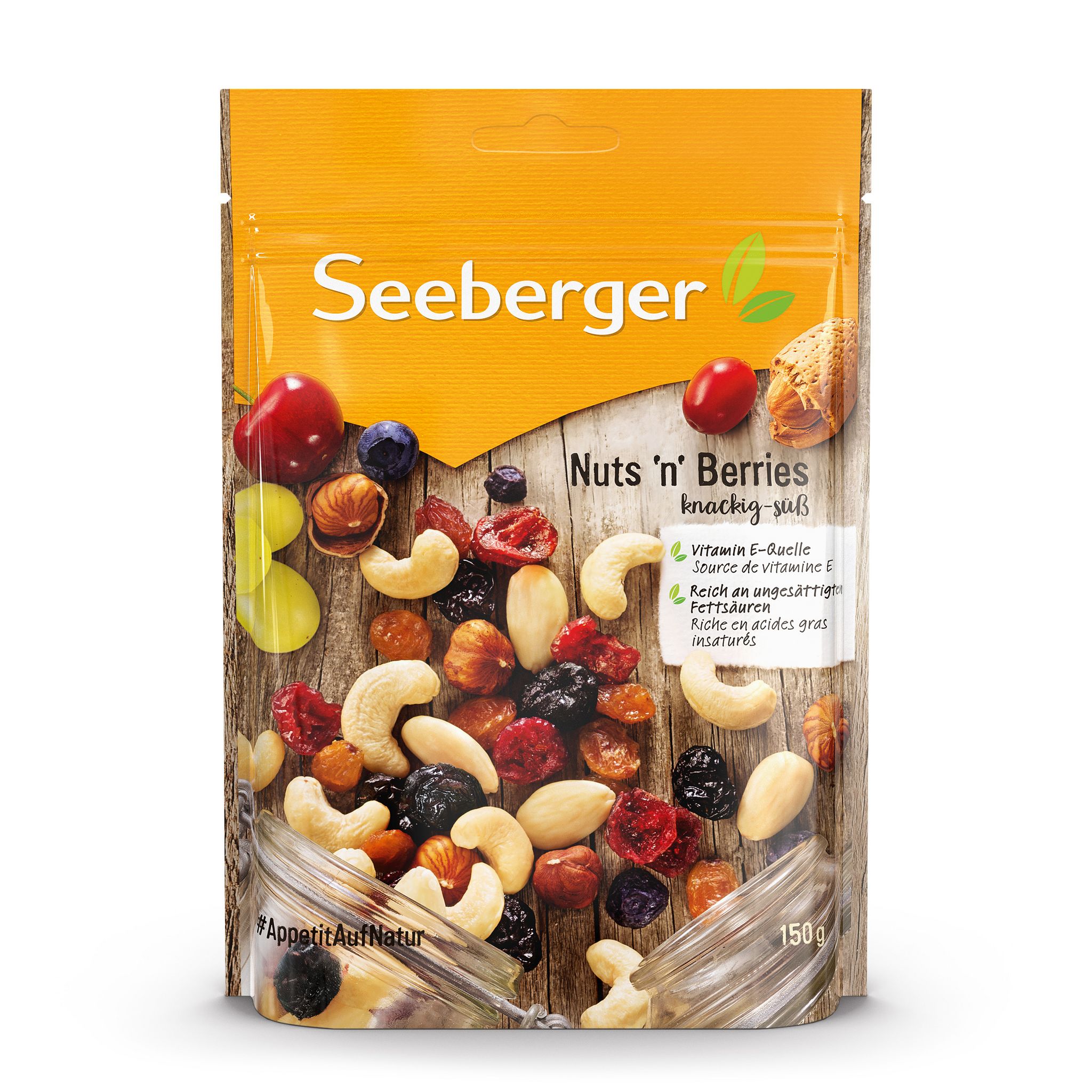 SEEBERGER Noix et fruits 150g pas cher 