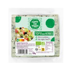 HAPPY BIO VEGGIE Tofu aux herbes 150g