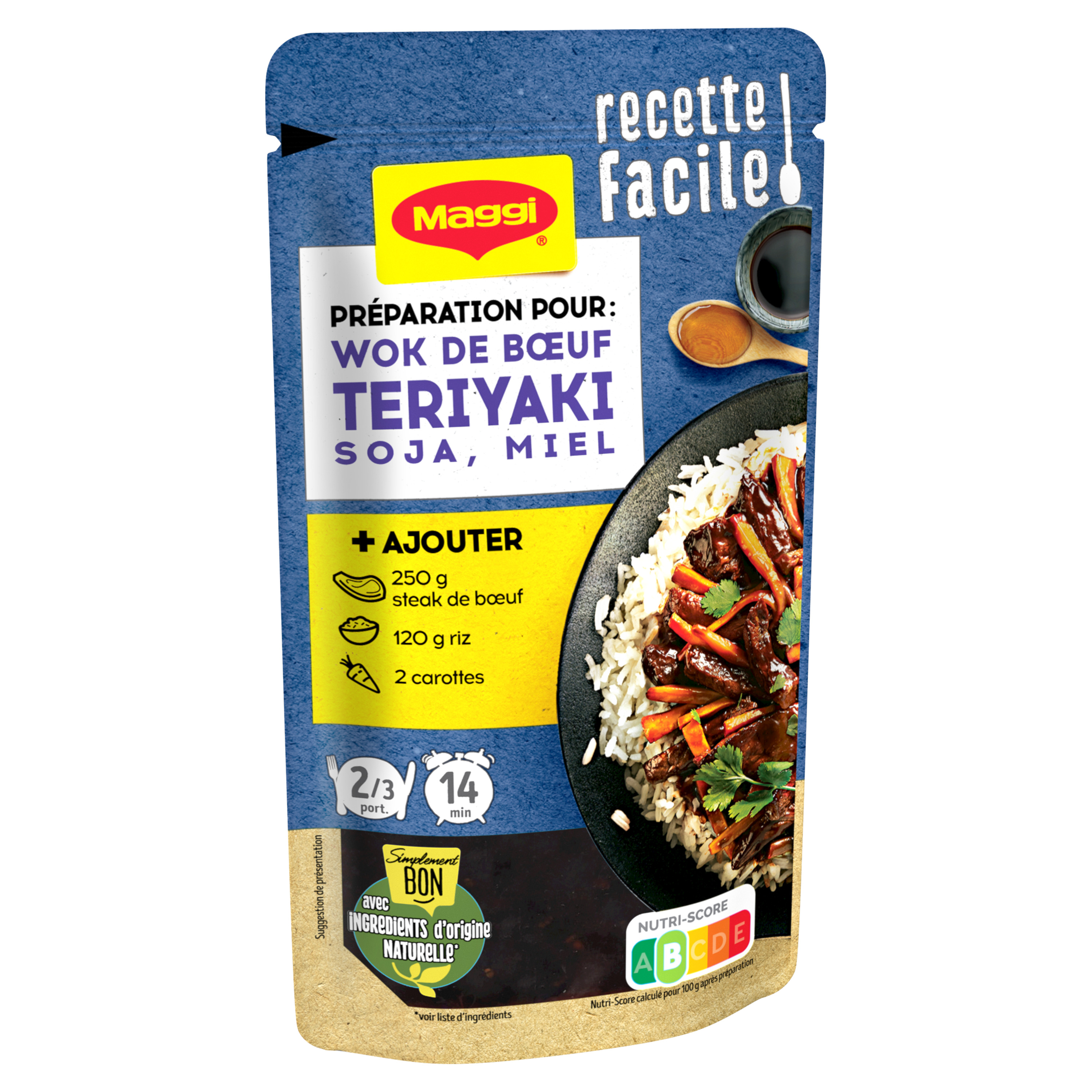 MAGGI Mes Poêlées Sauce Asiatique - 210 g