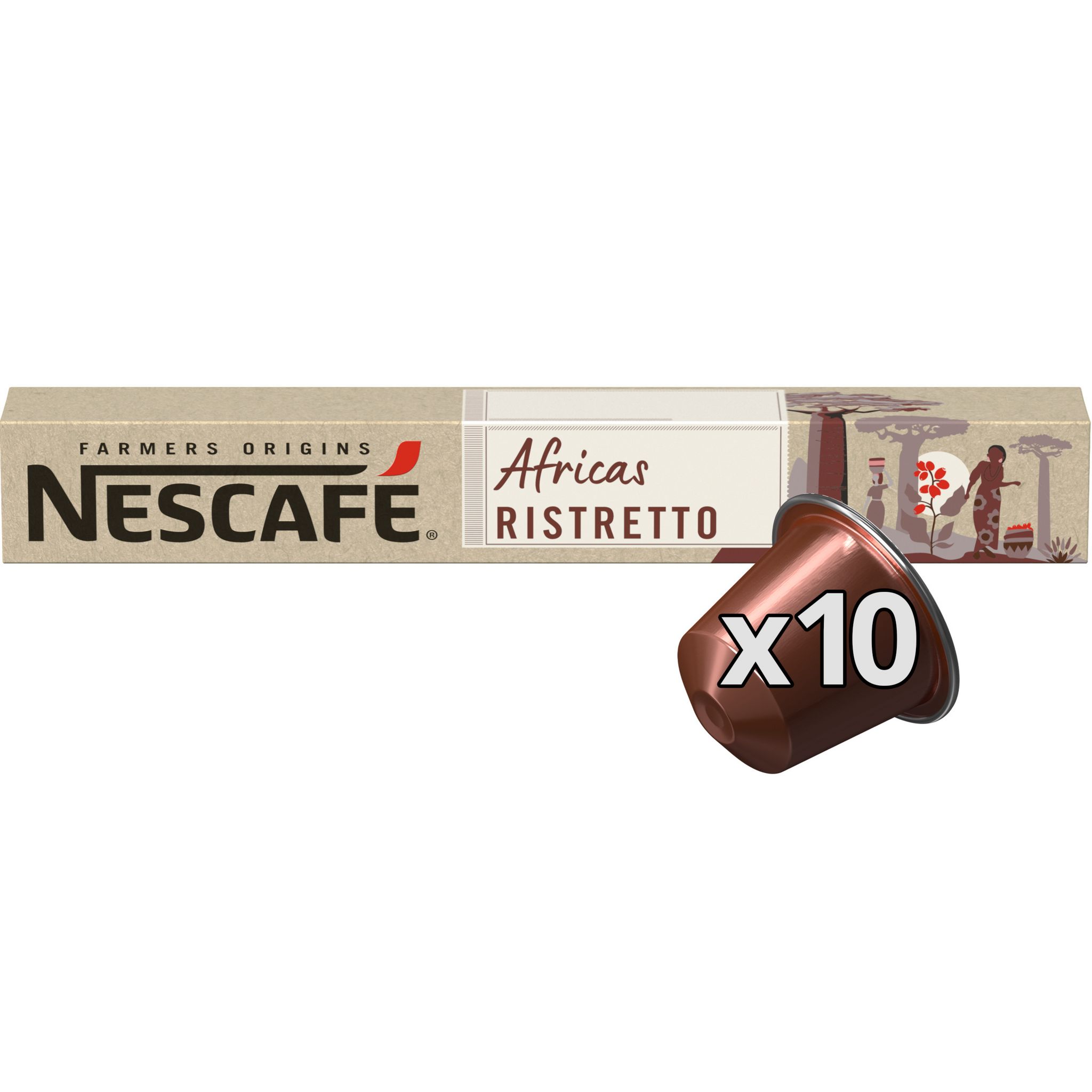 L'OR ESPRESSO Capsules de café ristretto intensité 11 compatibles Nespresso  50 capsules 260g pas cher 