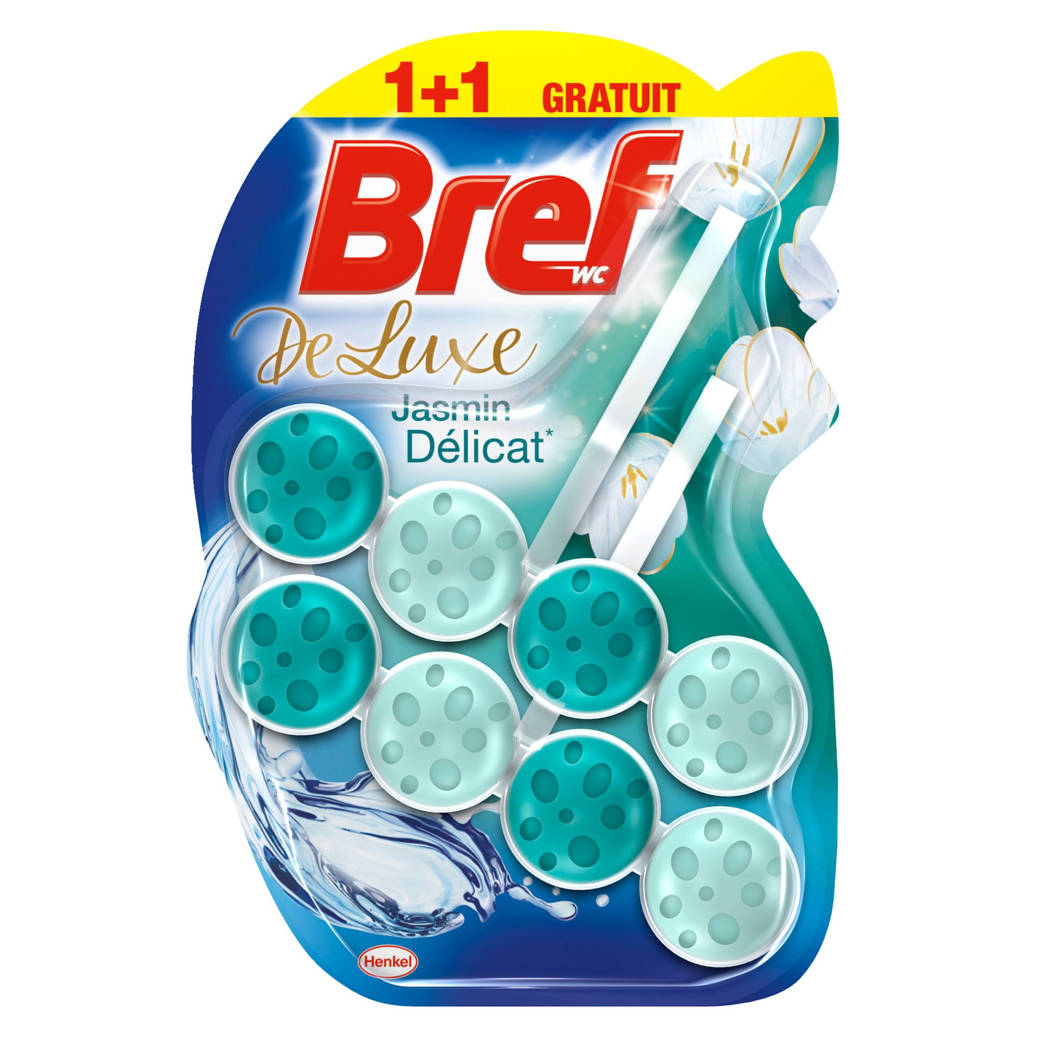 Bloc cuvette deluxe jasmin délicat, Bref WC (50 g)