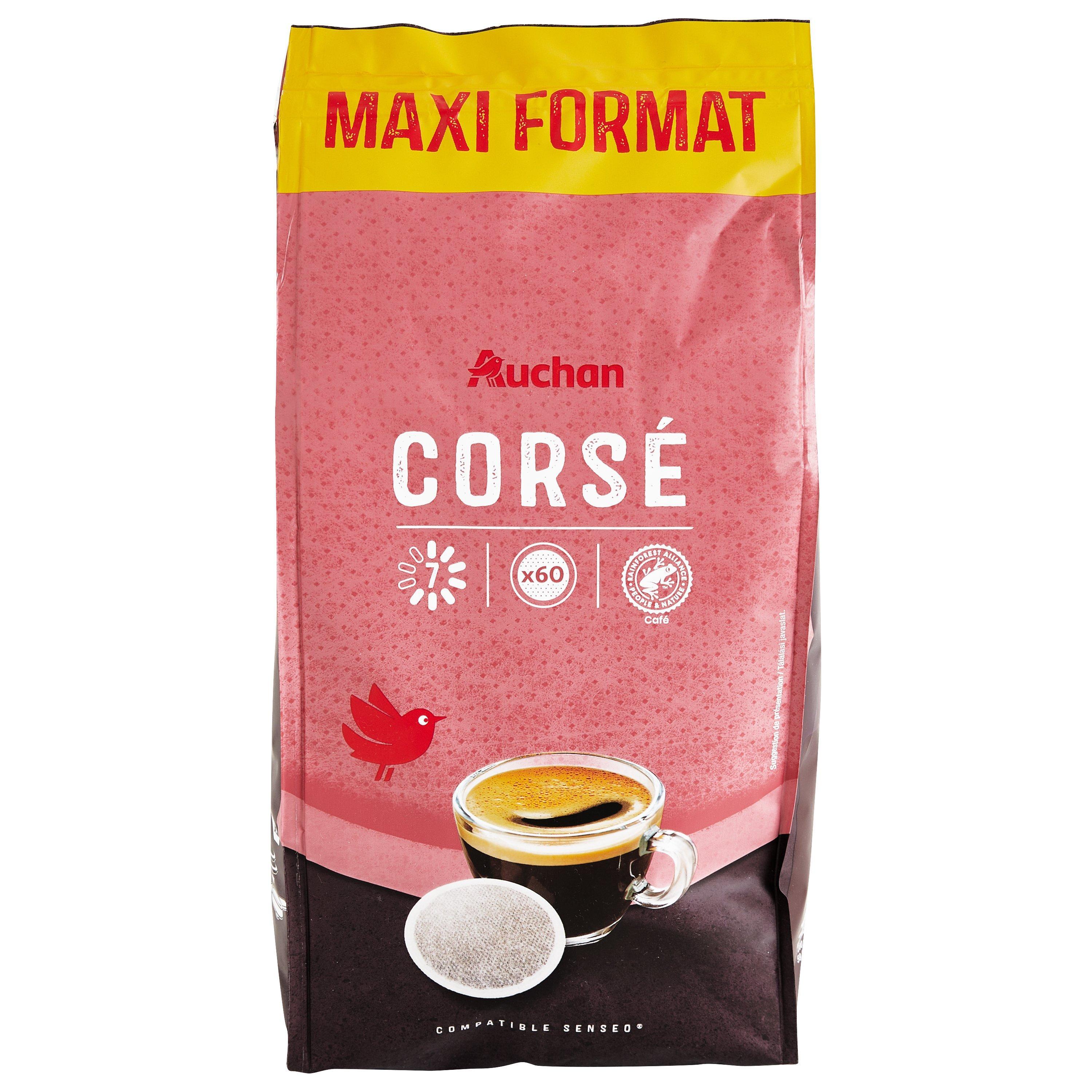 Dosette Senseo compatible Café Grand'Mère Corsé - 54 dosettes