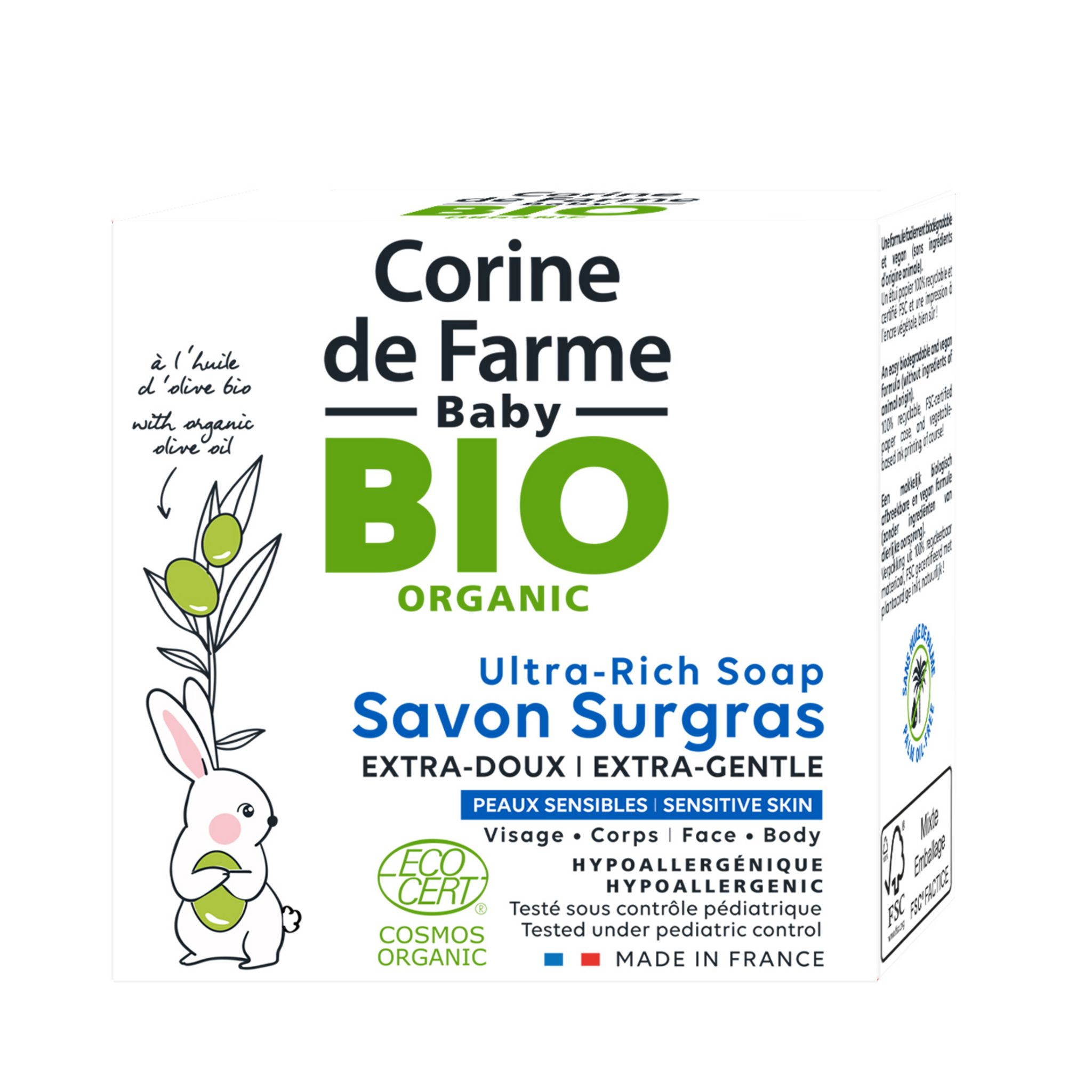 Savon Bébé Hypoallergénique* 100g