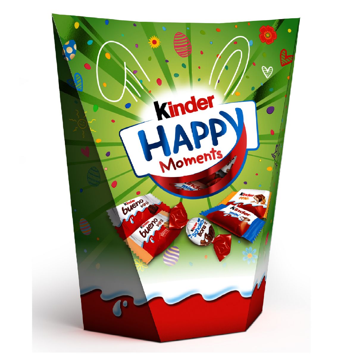 KINDER Happy Moments assortiment de chocolats 191g pas cher