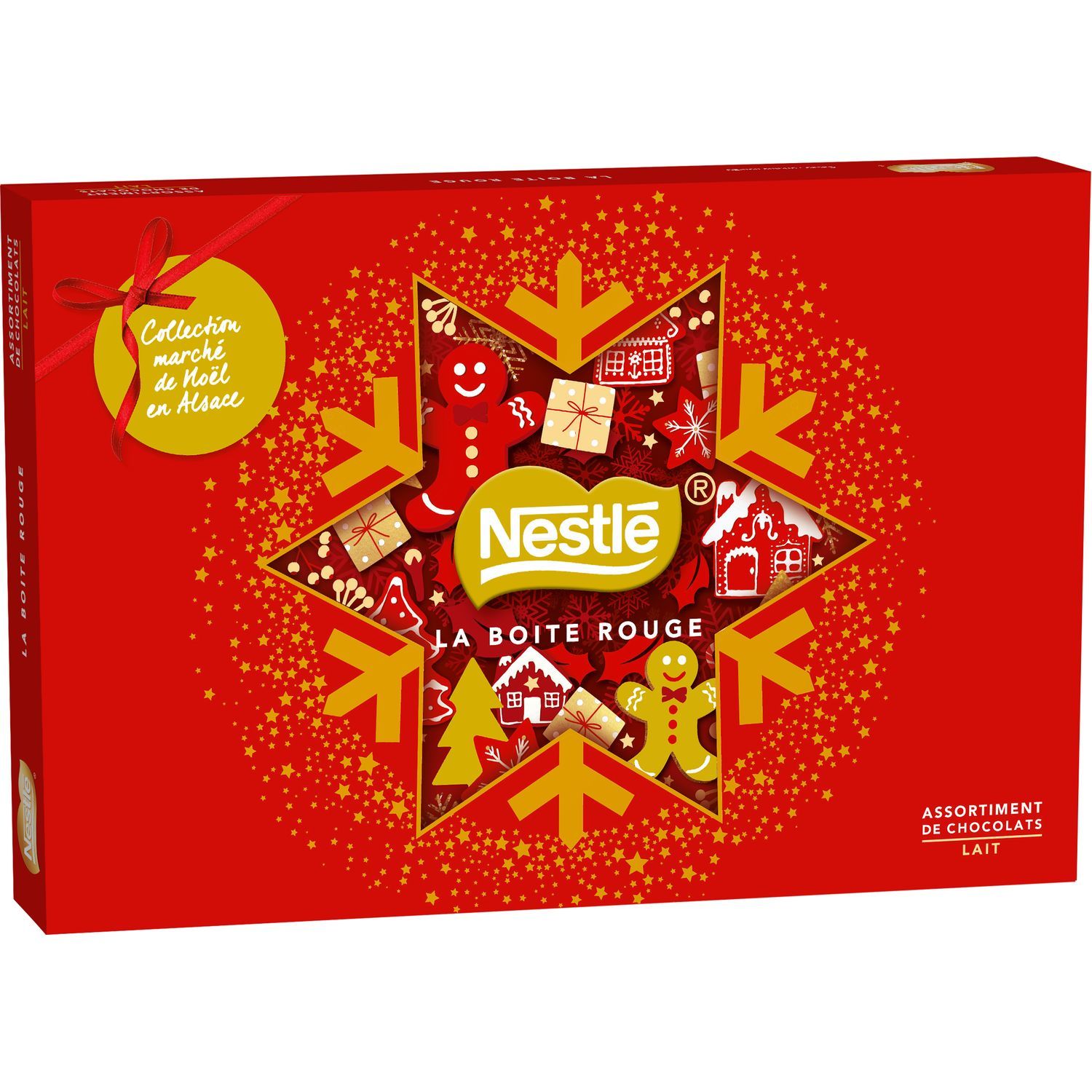 Boîte de Chocolat Boîte Rouge 200 Gr Nestlé