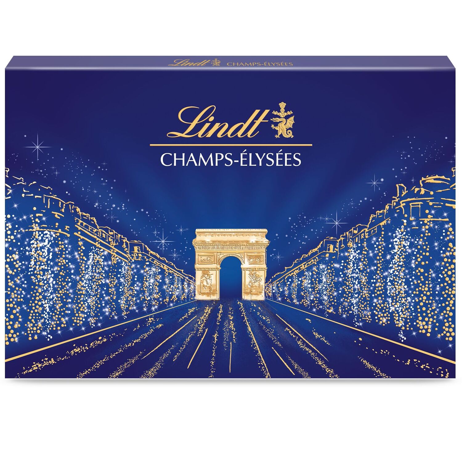 Boîte Lindt Champs Elysées Lait 482g