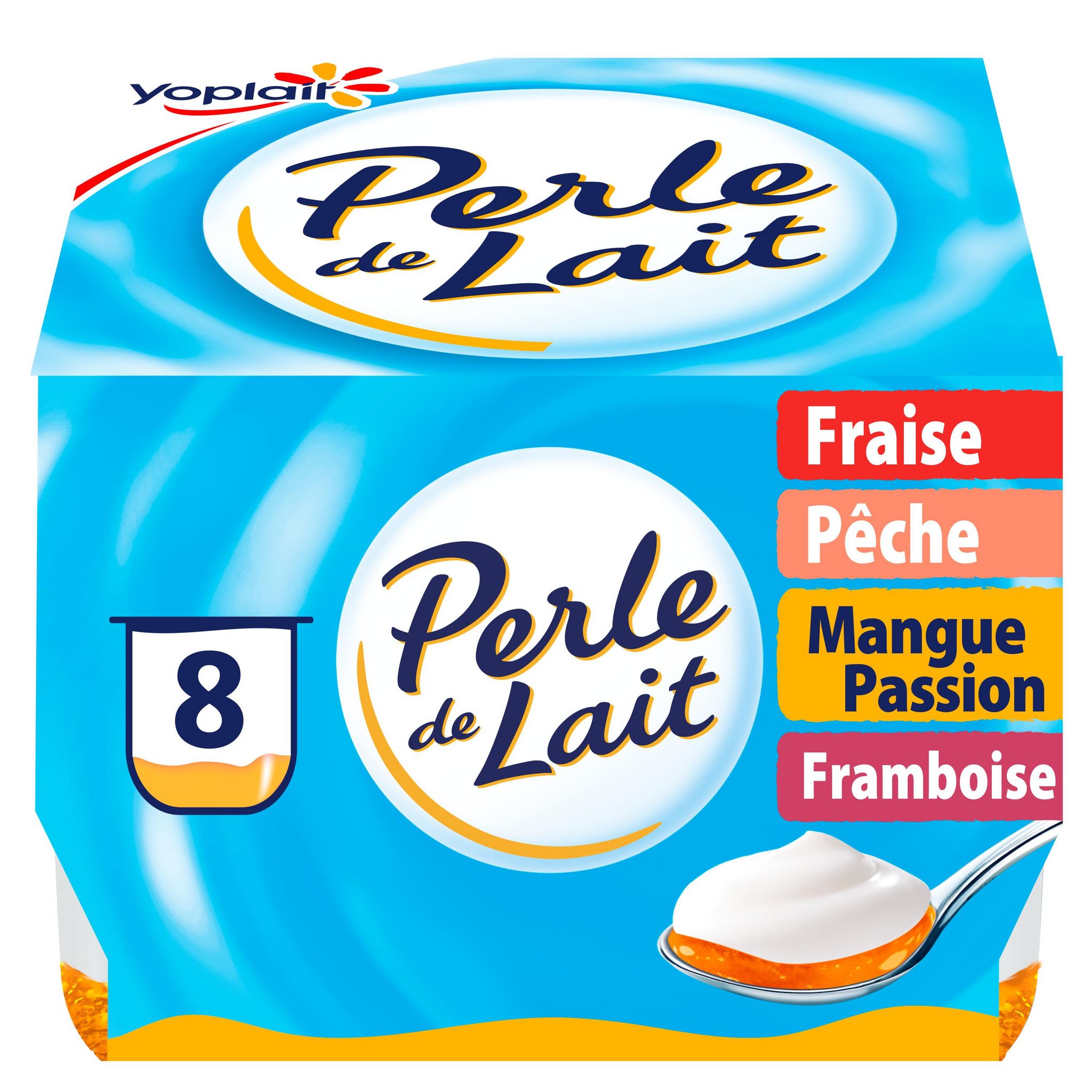 Yoplait Yogourts Perle de lait nature 4x125g (500g) acheter à prix