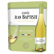 Vin de France sauvignon Cuvée Jean Baptiste bib blanc 3L