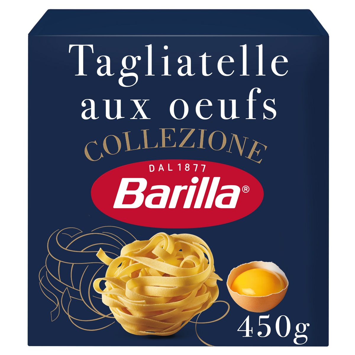 BARILLA Tagliatelle aux œufs Collezione 450g