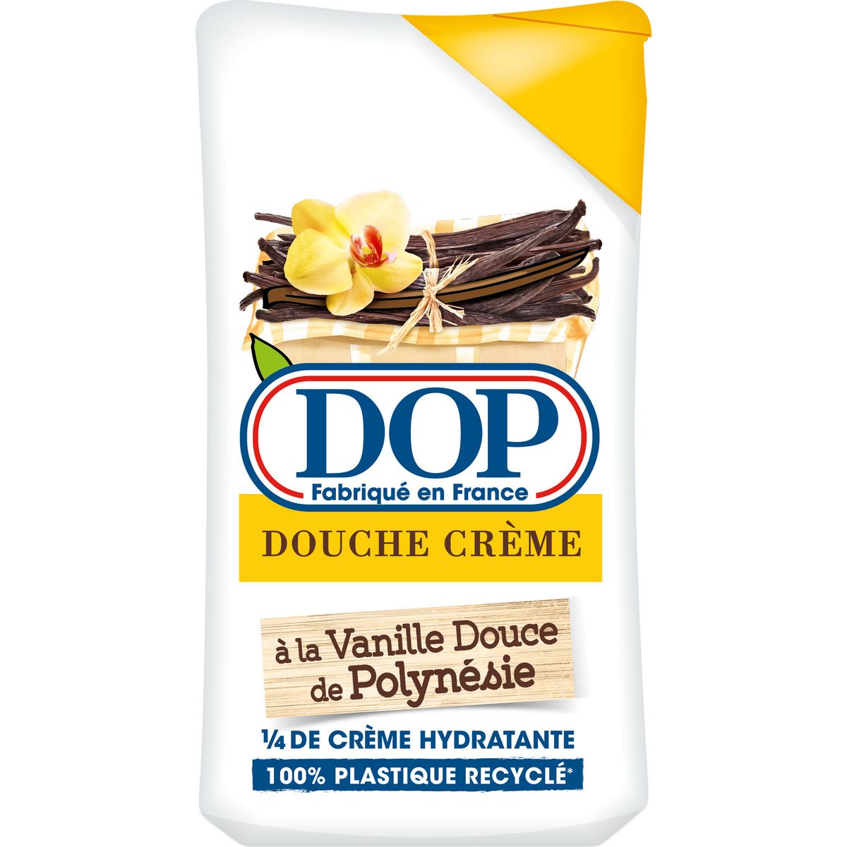 DOP Douceurs de nos régions crème de douche à la vanille douce de Polynésie 250ml
