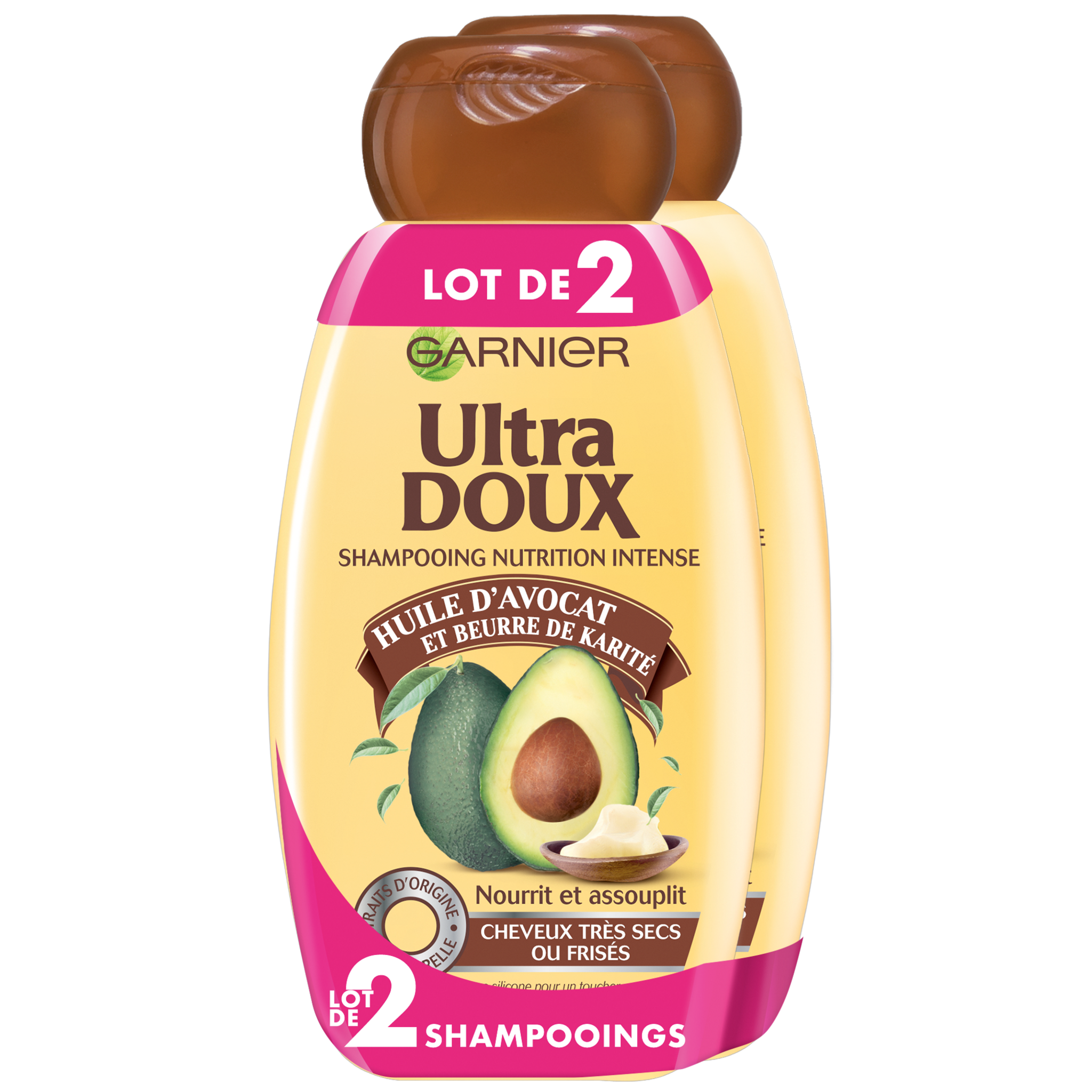 Soin Cheveux Nutrition Cheveux Très Secs Avocat Karité ULTRA DOUX