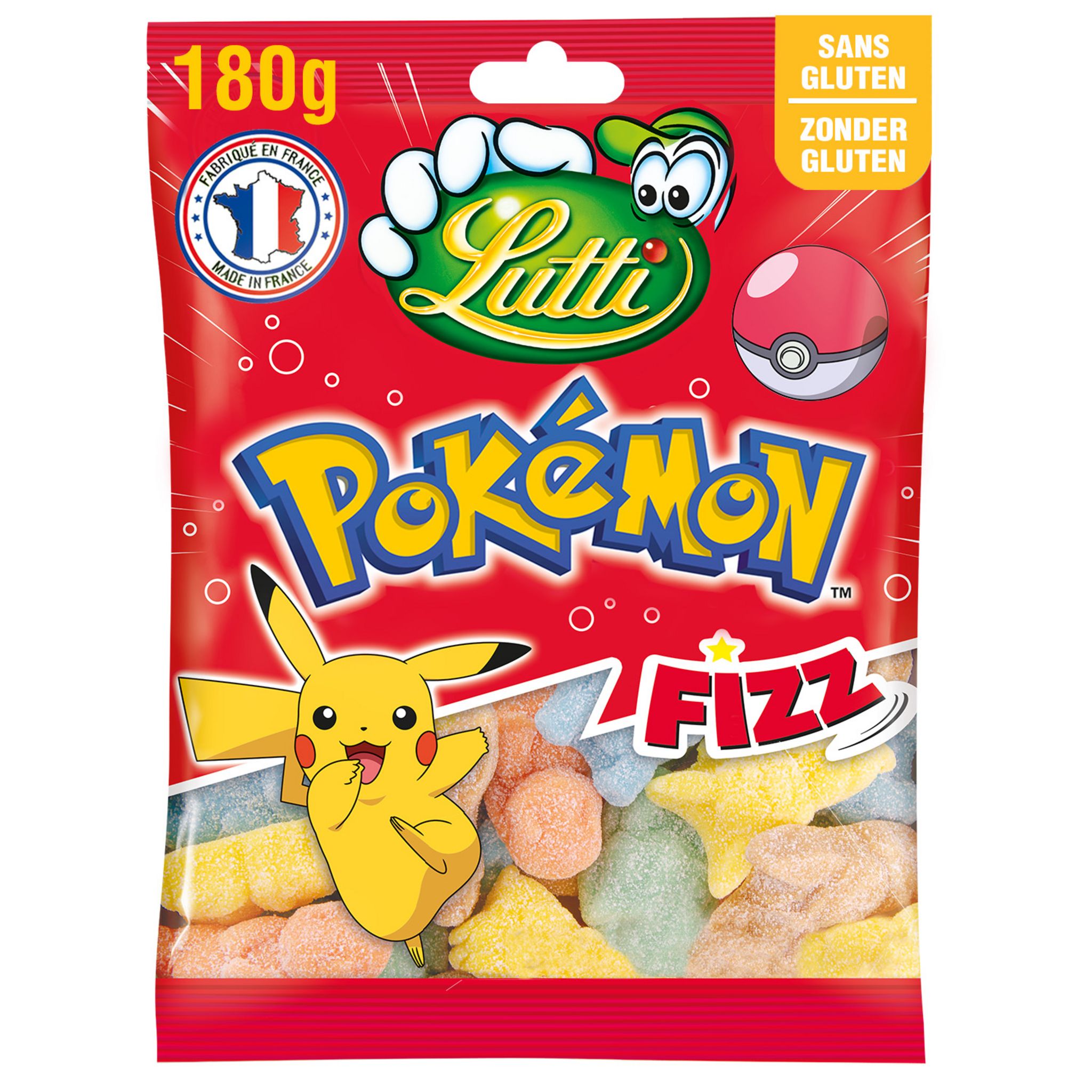 Lutti Pokemon Dooo  Bonbons Pokemon sans gluten