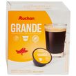 AUCHAN Grande capsules de café compatible Dolce gusto 16 capsules 112g