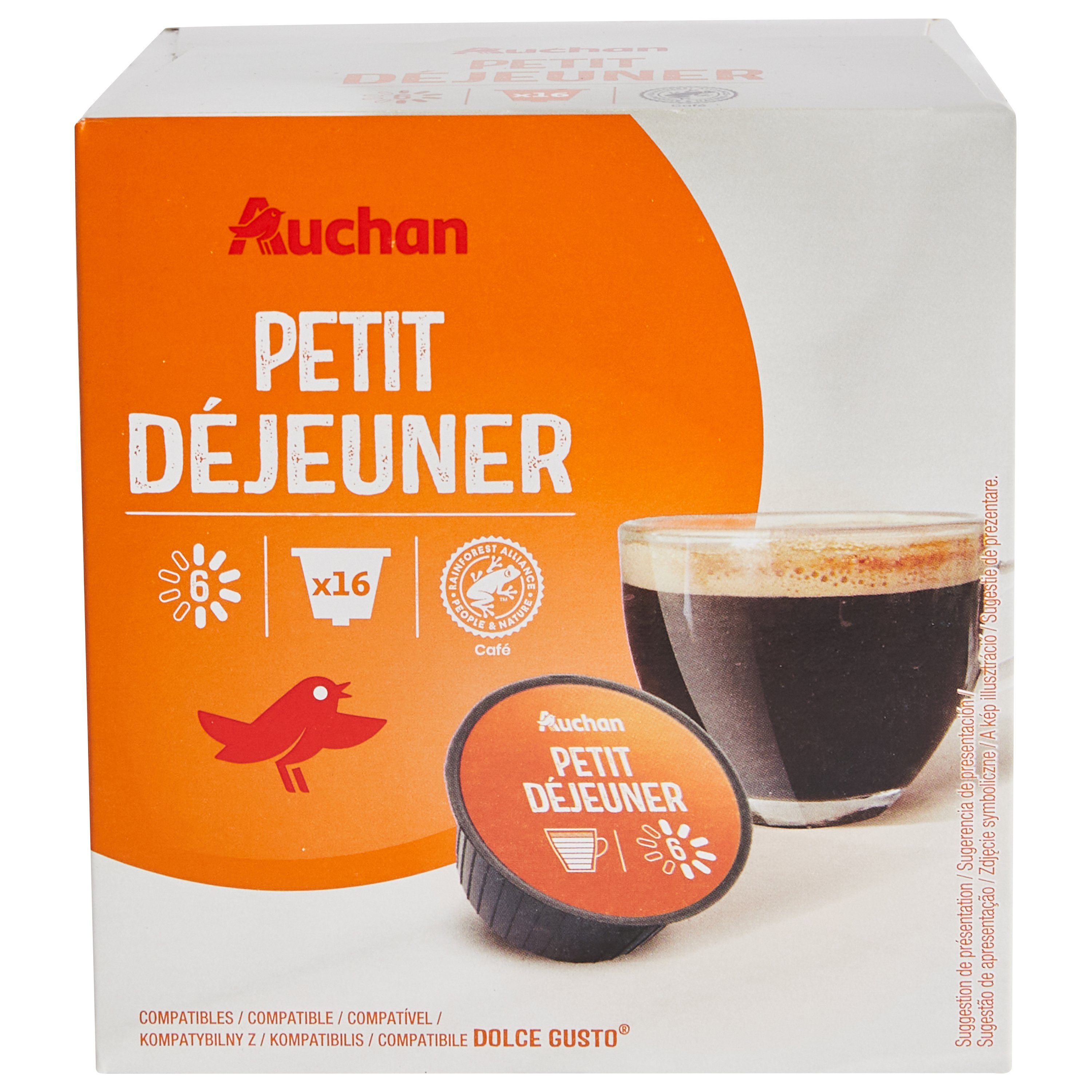 STARBUCKS Capsules de café au lait compatibles Dolce Gusto 12 capsules  121.2g pas cher 