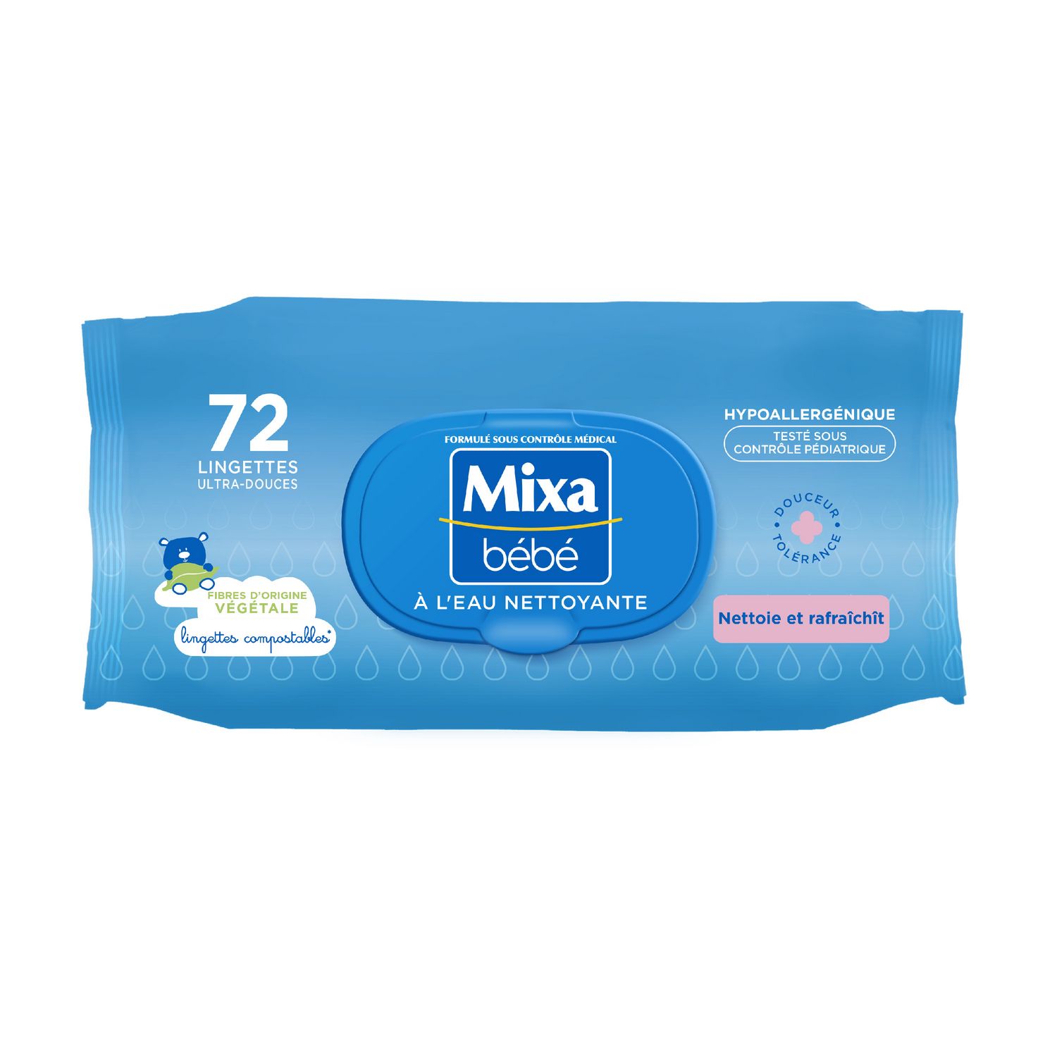 Promo LINGETTES MIXA BÉBÉ chez Auchan