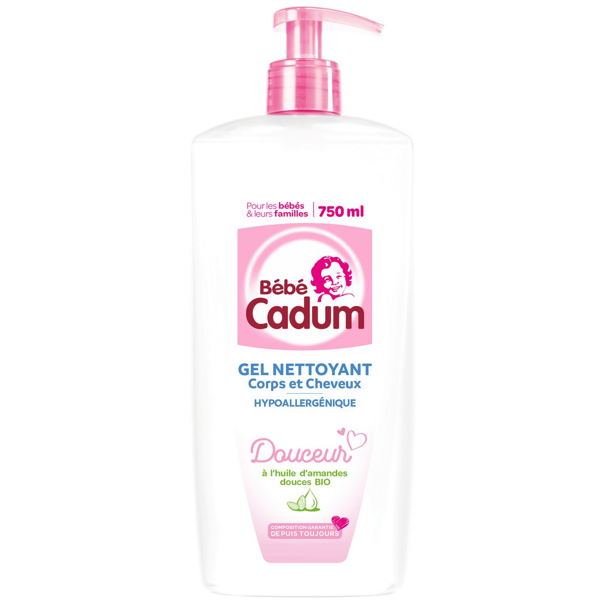 BEBE CADUM Gel nettoyant hypoallergénique