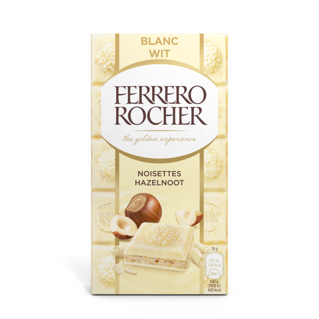 Ferrero Rocher 24 Pezzi Chocolat au lait fourré aux noisettes 300g