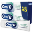 ORAL-B Dentifrice soin intense gencives et bouclier antibactérien bancheur 2x75ml