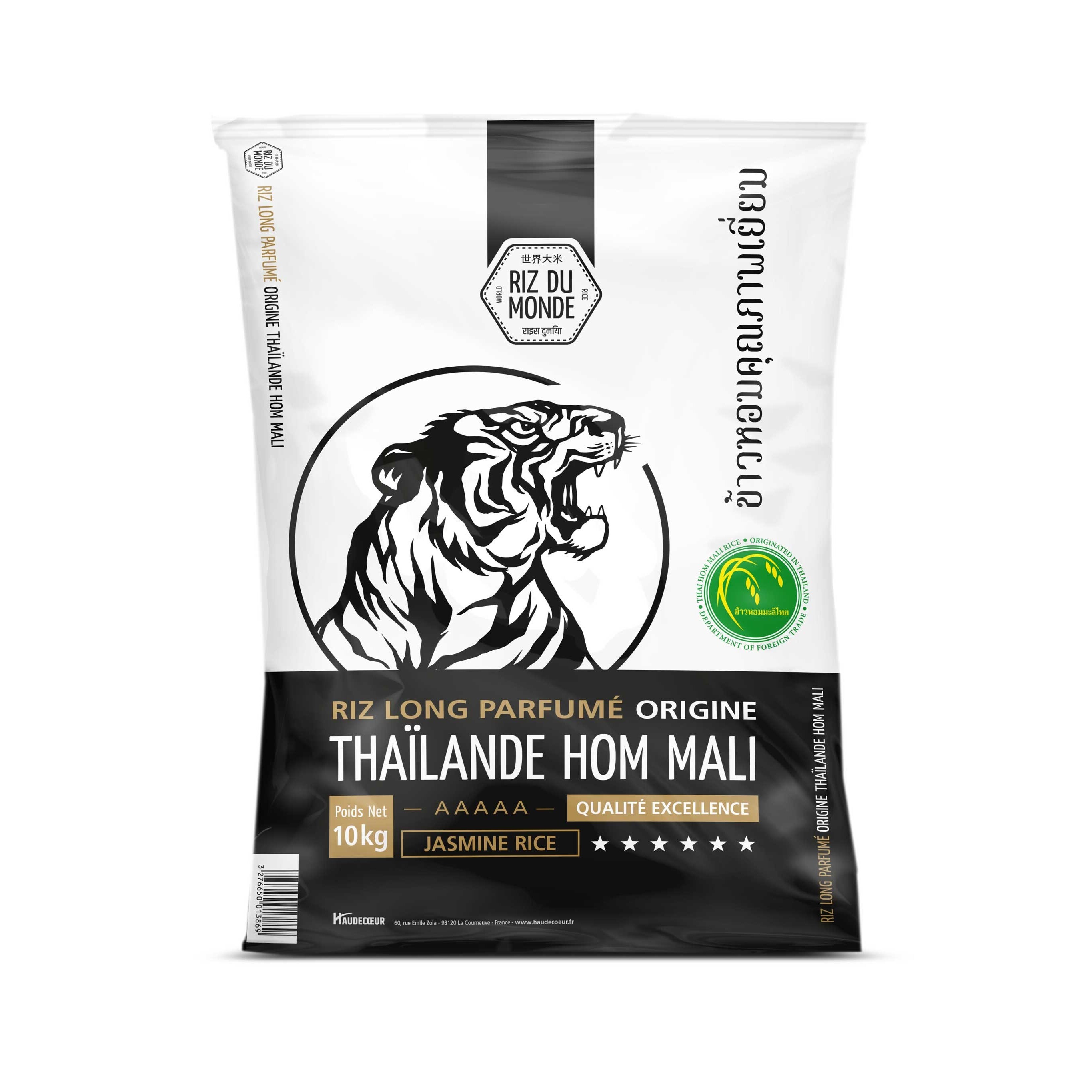 Riz long parfumé, Thai Hom Mali 20kg