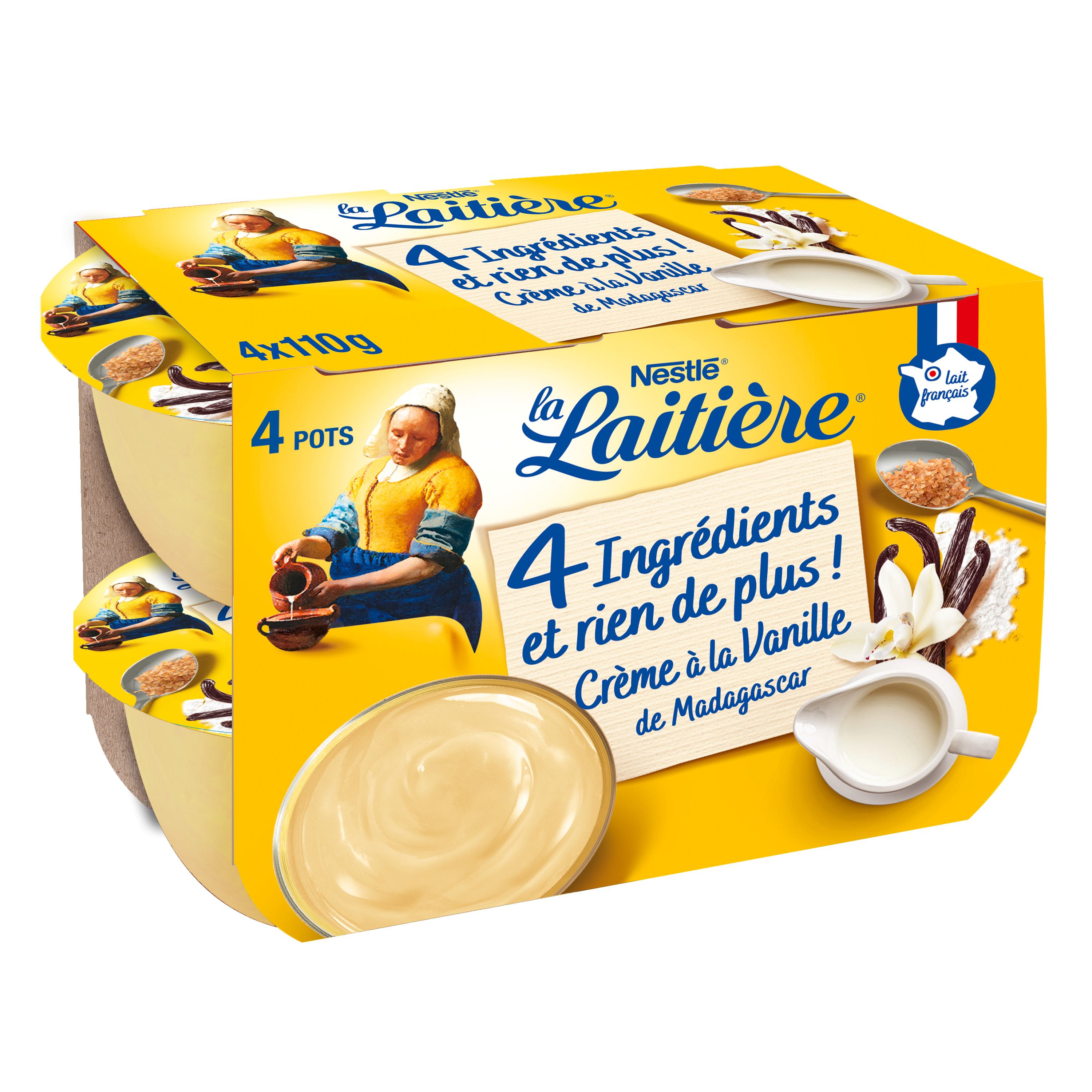 Gamme de yaourts et desserts La Laitière