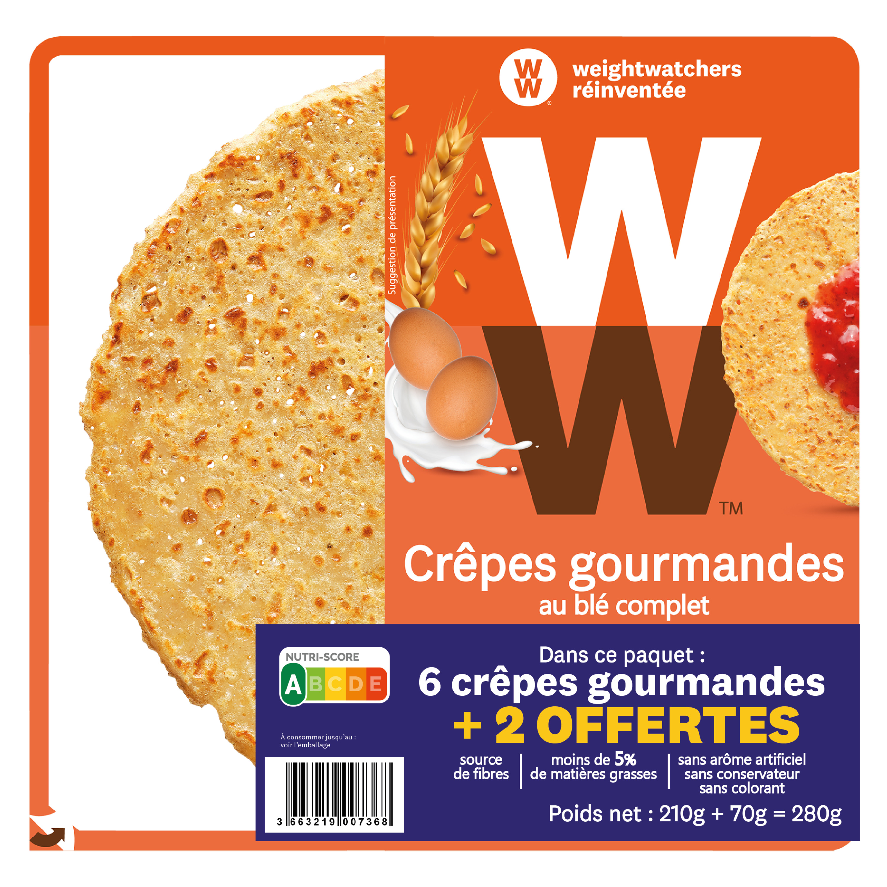 Promo Plats cuisinés weight watchers marie chez Auchan