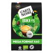 CARTE NOIRE Dosettes de café bio classique compostables compatibles Senseo 60 dosettes 384g