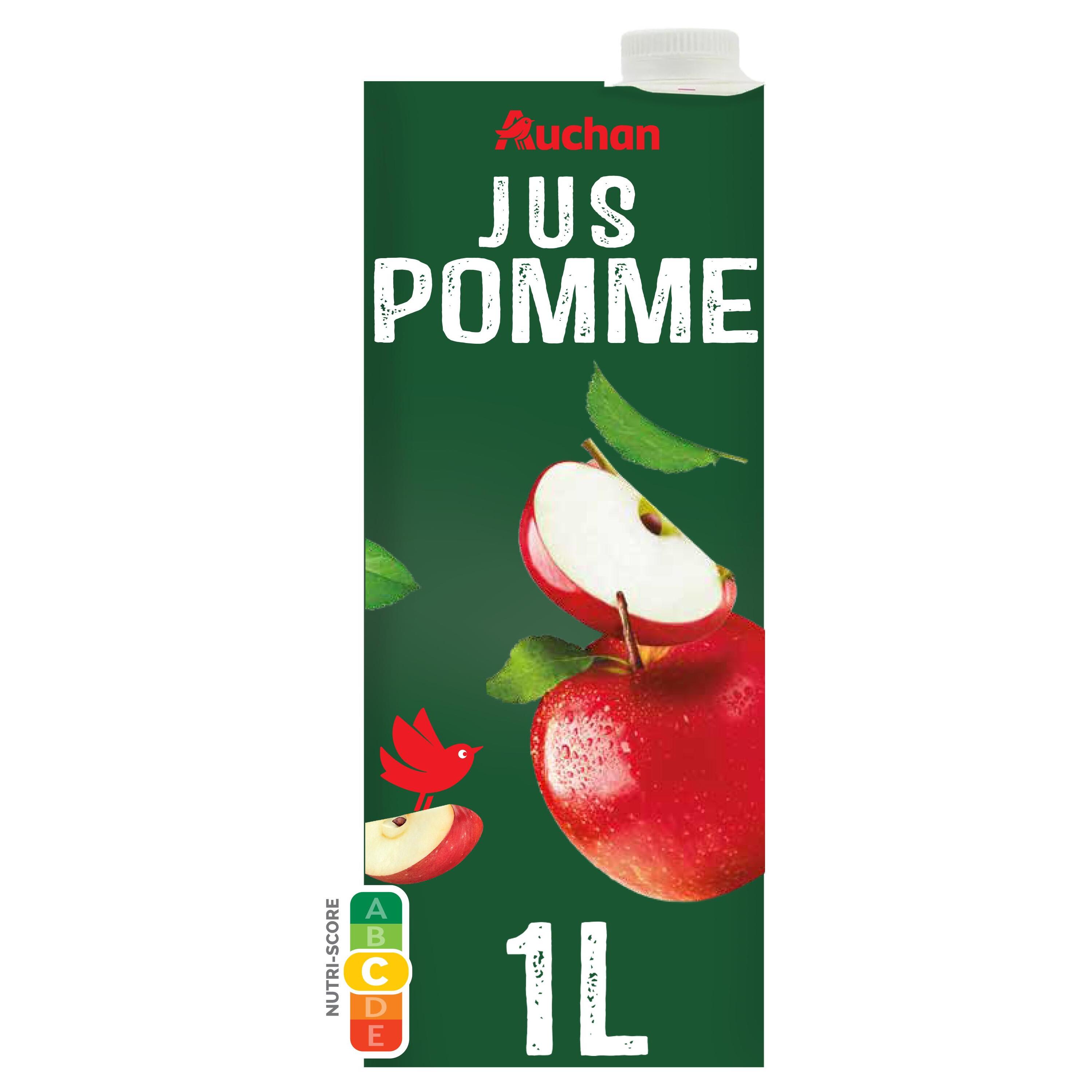 Jus de pomme sans sucre ajouté