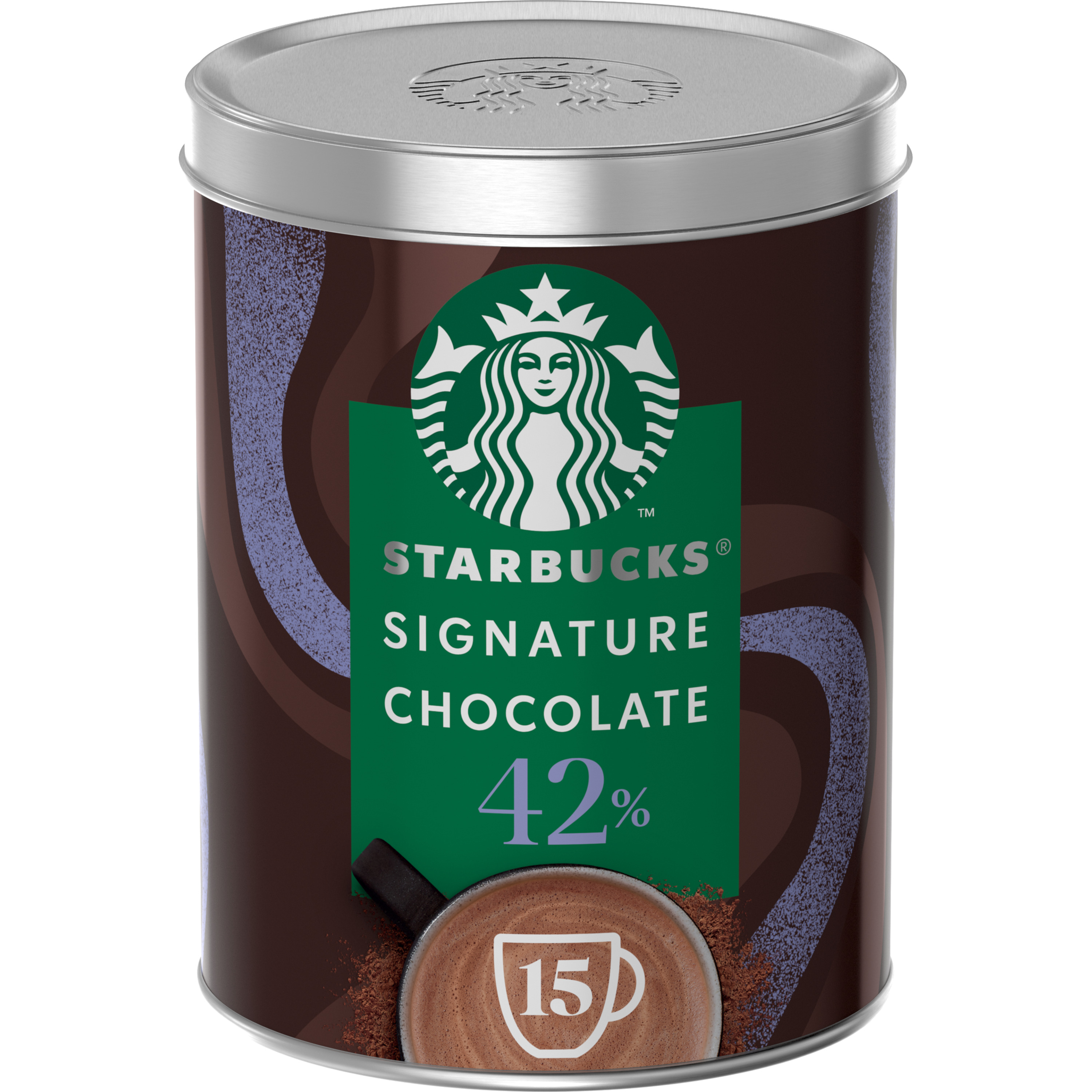 STARBUCKS Signature chocolat en poudre 42% 330g pas cher 