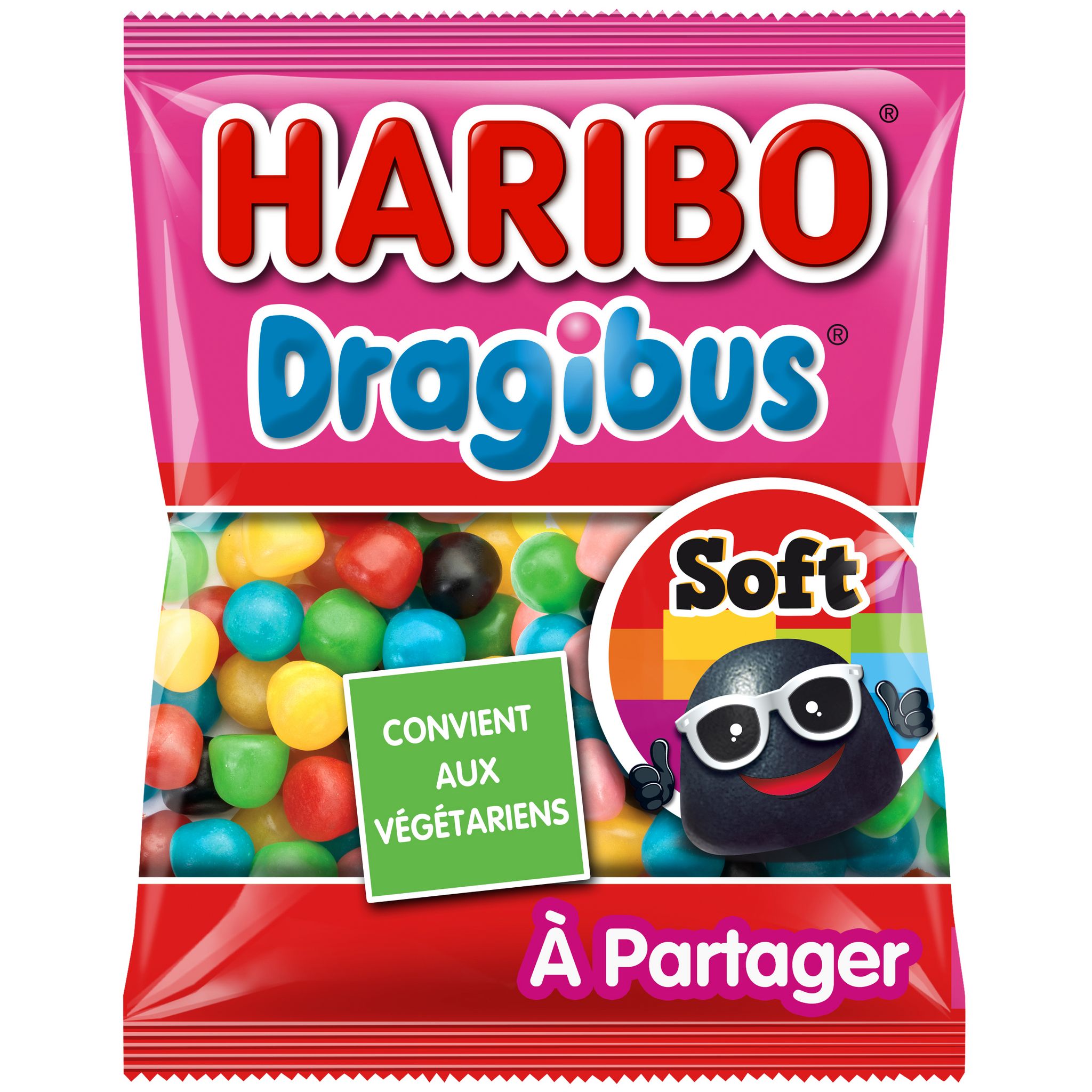 Dragibus noir - Bonbon Haribo vegan sans gélatine