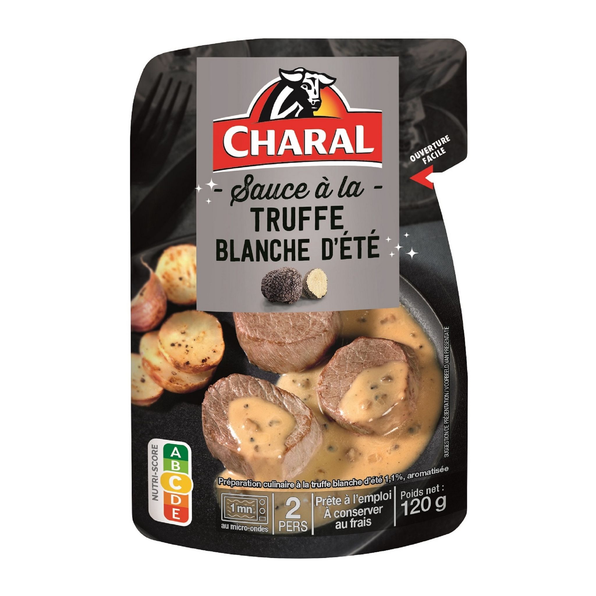 CHARAL Sauce à la truffe blanche d'été 120g pas cher 