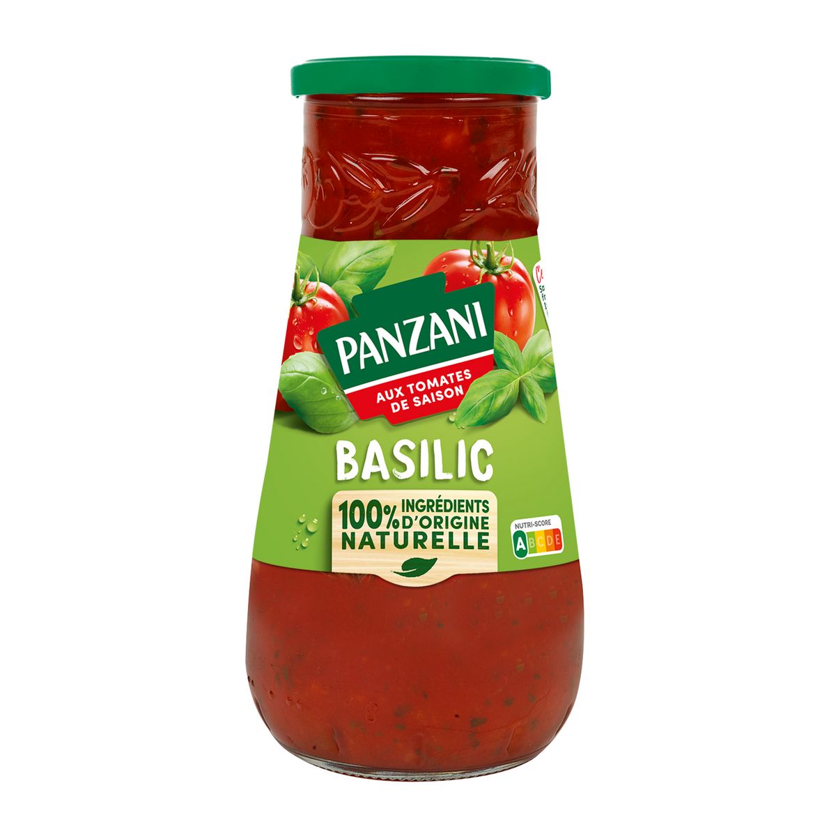 PANZANI Sauce aux tomates fraîche et basilic en bocal 650g