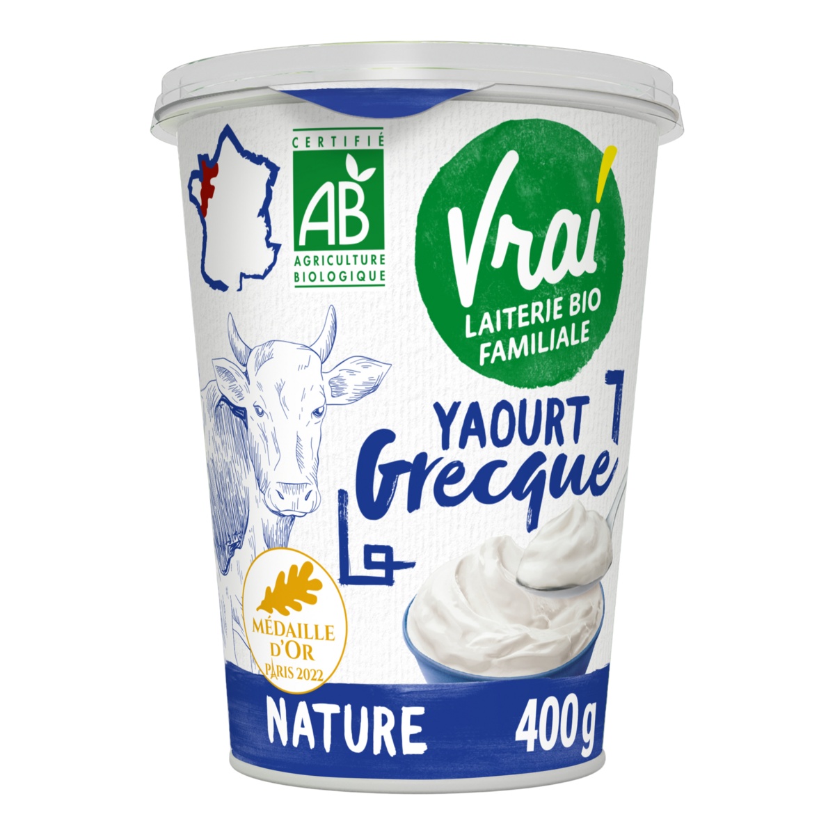 Vrai Yaourt Cr Meux La Grecque Bio G Pas Cher Prix Auchan