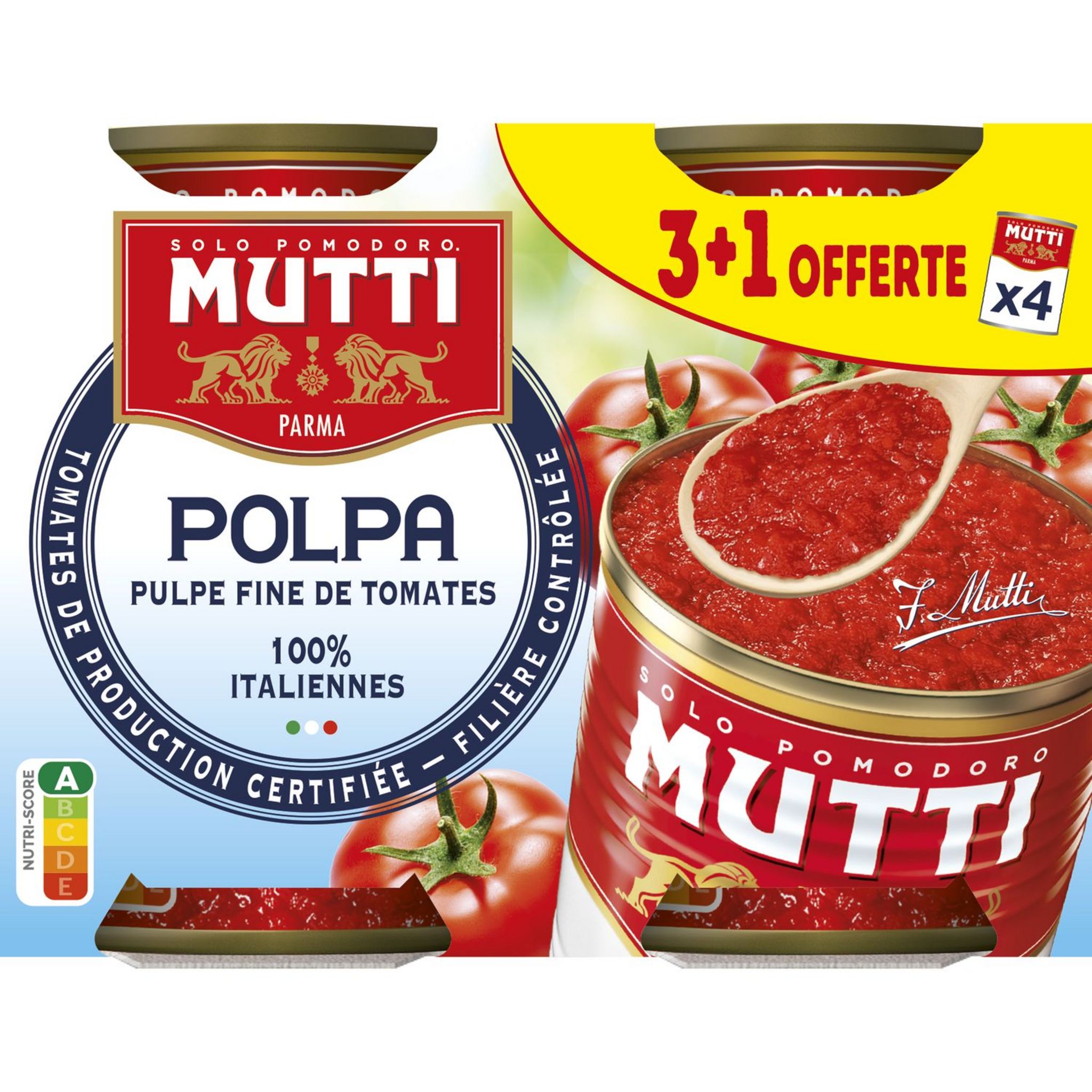 Pulpe fine de tomates - Mutti