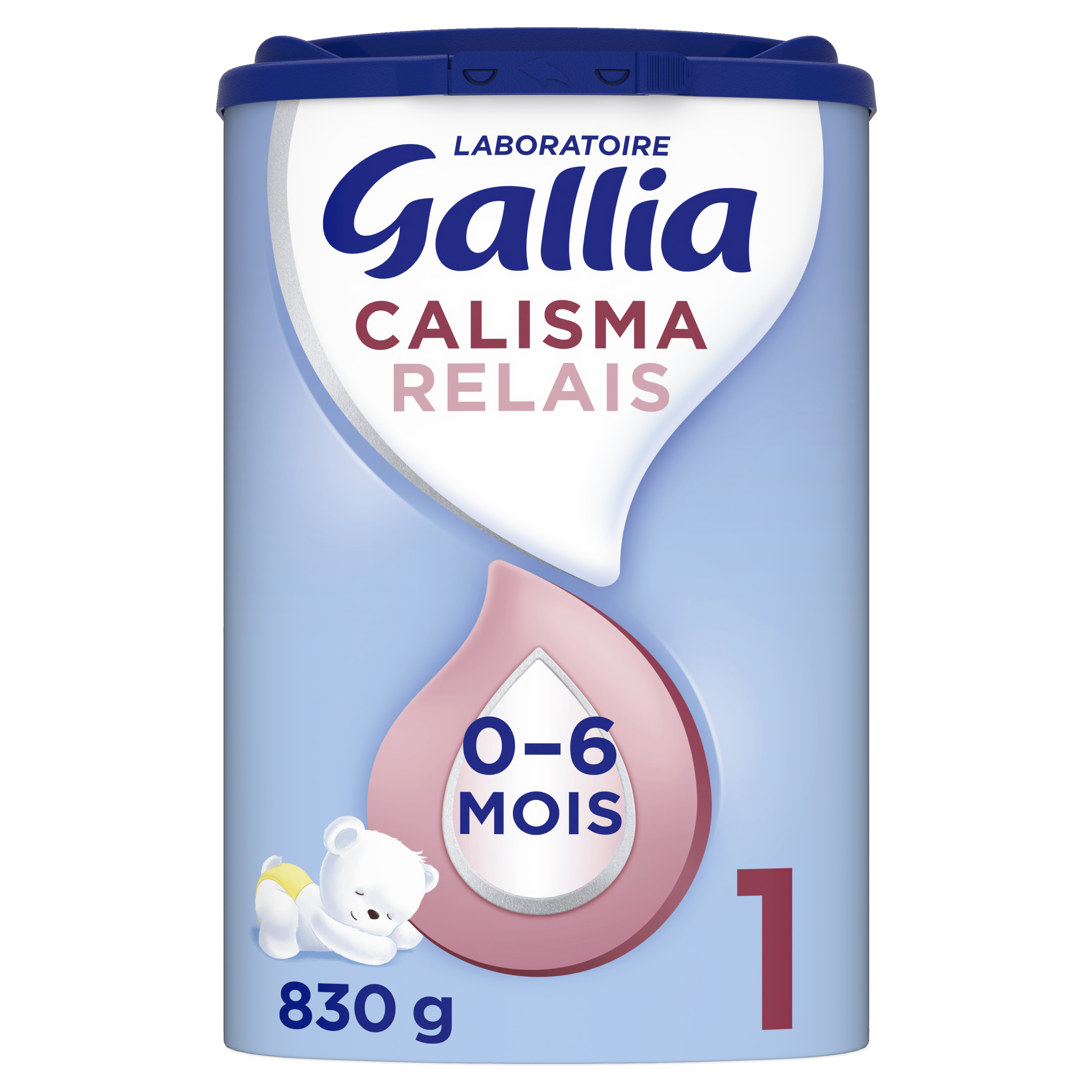 GALLIA Calisma Relais 1 Lait en poudre pour bébé - 3 x 830 g - De 0 à 6 mois