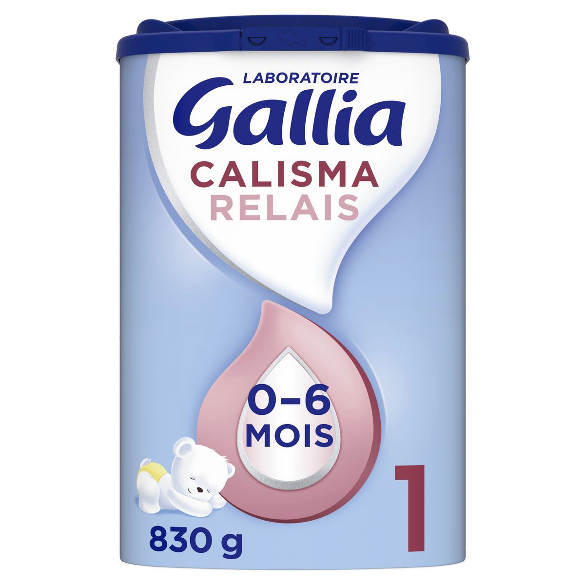 GALLIA Calisma relais 1 lait 1er âge en poudre dès la naissance à 6 mois 830g