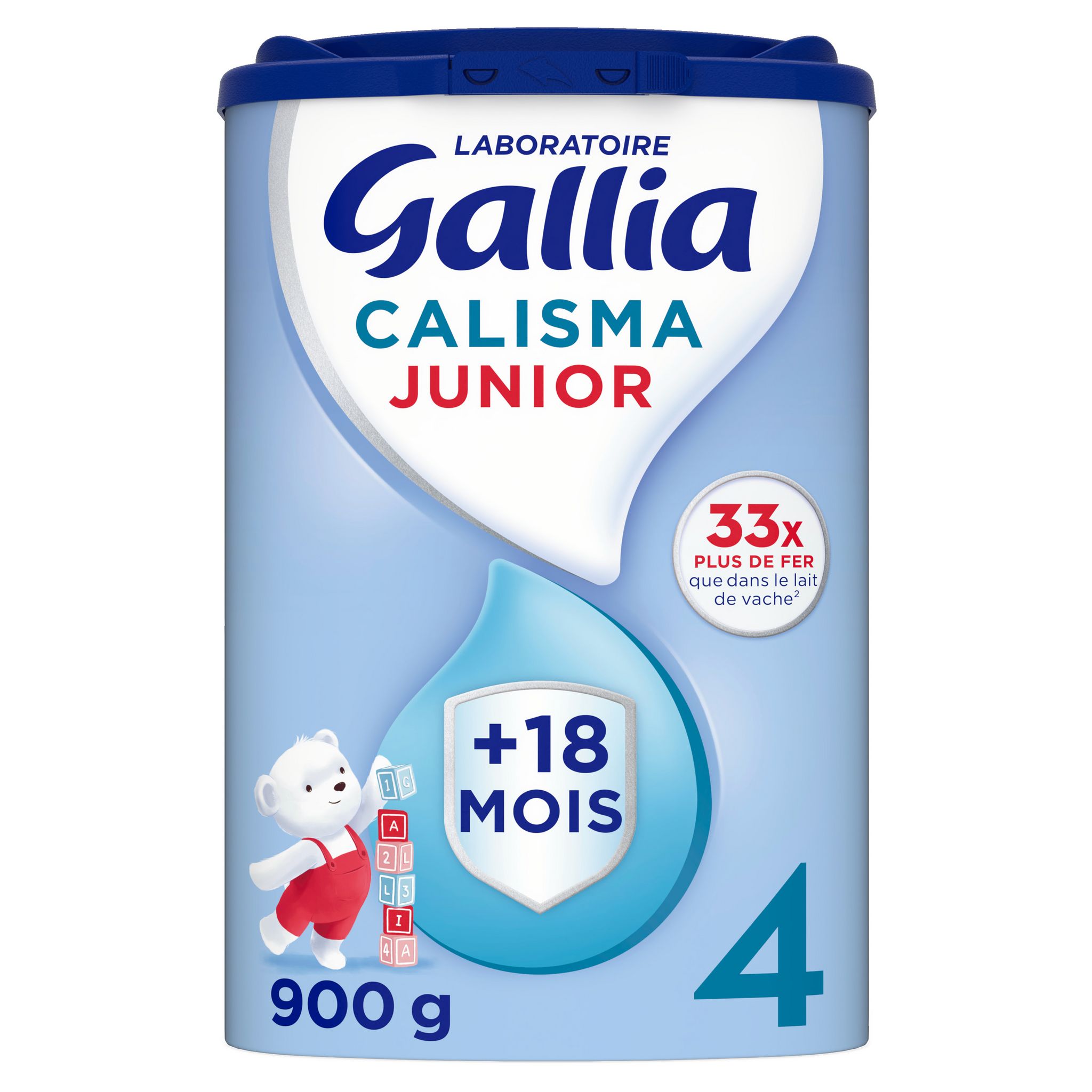 Calisma 4 Junior - dès 18 mois, Gallia (900 g)  La Belle Vie : Courses en  Ligne - Livraison à Domicile